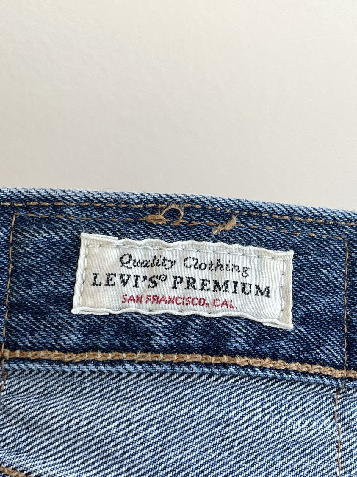 Levi's Premium 501 145 Anniversary Straight Regular Fit Denim Jeans Size US 29 - 12 Thumbnail