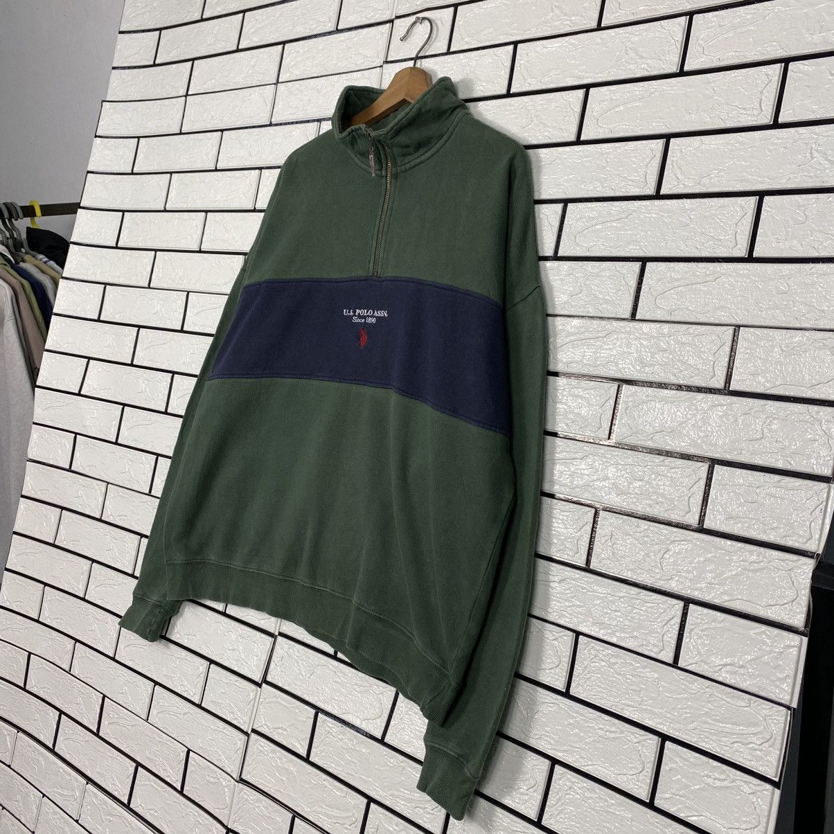 Japanese Brand 📌Vintage Half Zipper Anorak Design U.S Polo Assn Small Pony Size US M / EU 48-50 / 2 - 3 Thumbnail