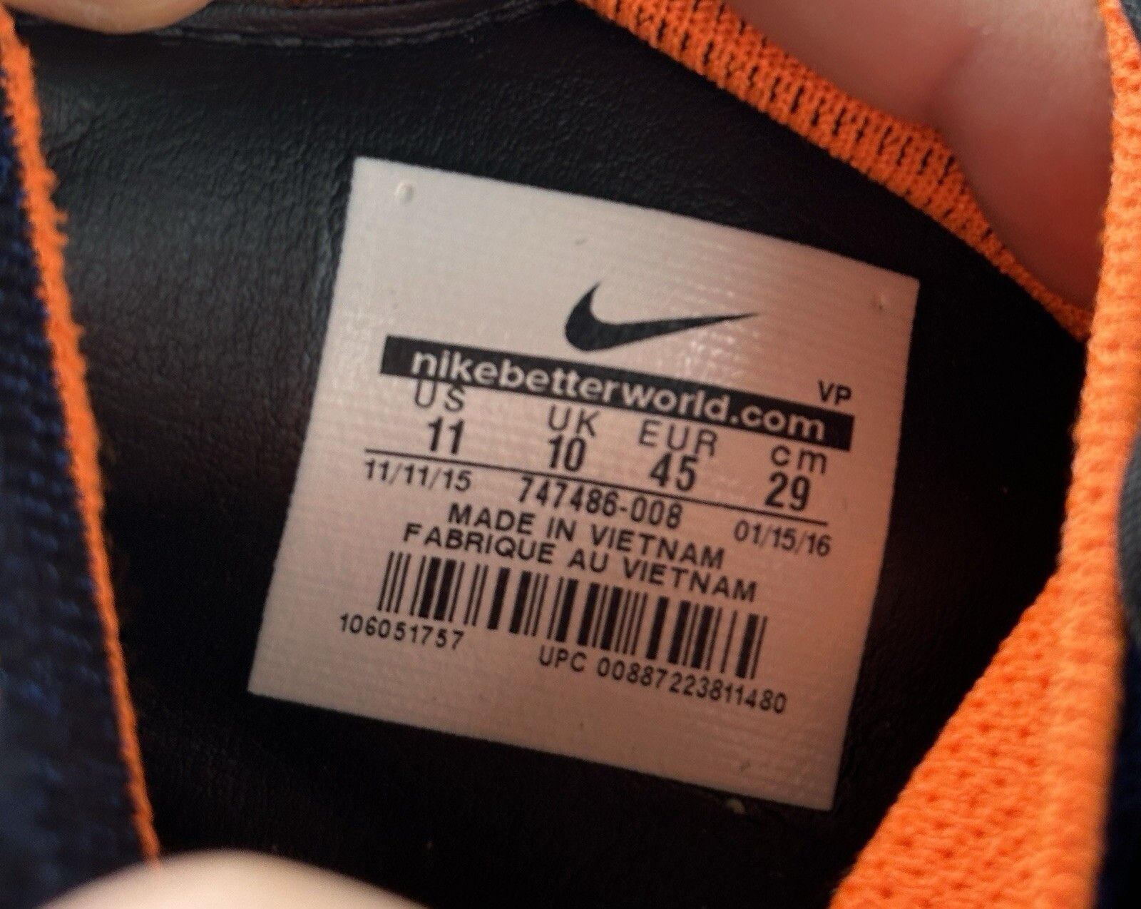 Nike Nike HypervenomX Proximo IC Football Soccer Shoes Indoor Men Size US 11 / EU 44 - 8 Thumbnail