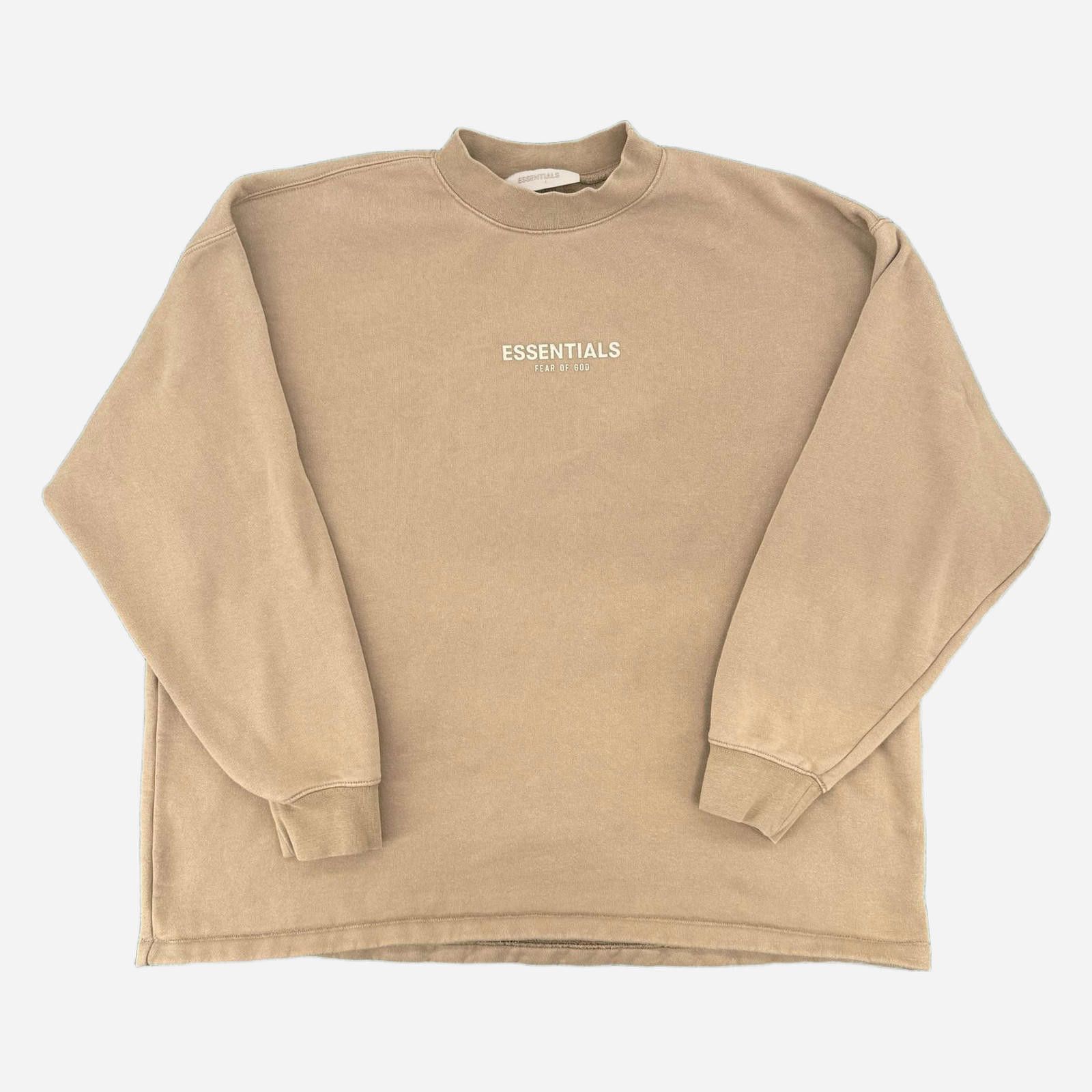 Essentials Essentials Crewneck Sweatshirt Oak S Used Size US S / EU 44-46 / 1 - 1 Thumbnail
