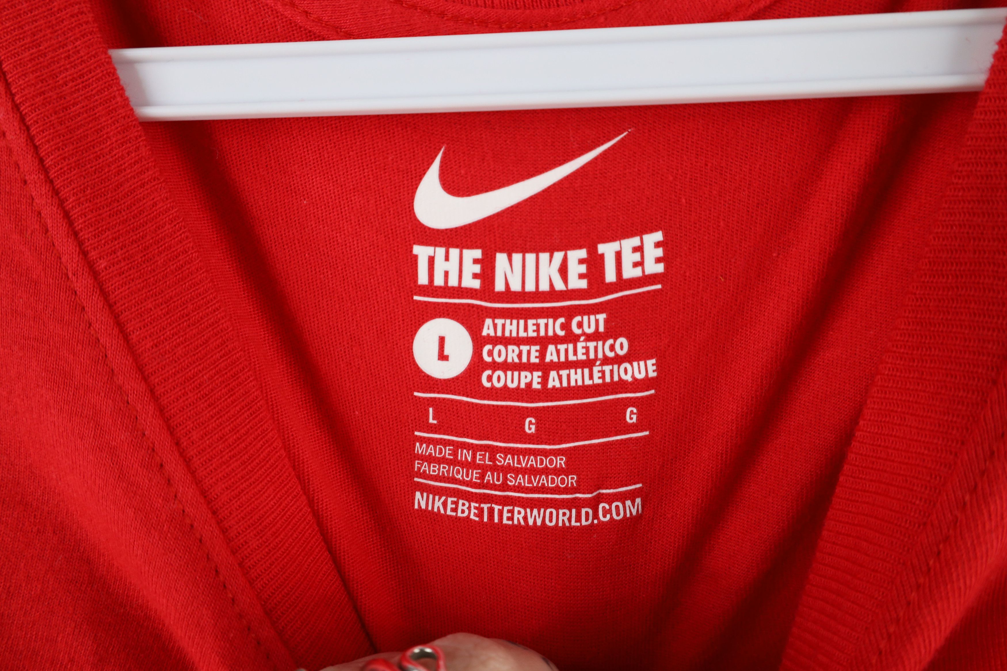 Nike × Vintage New Nike Champs Ohio State University Football T-Shirt Size US L / EU 52-54 / 3 - 7 Thumbnail