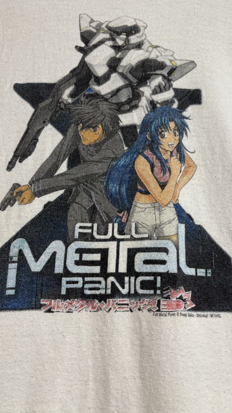 Gildan vintage full metal panic anime manga T-shirt Size US XL / EU 56 / 4 - 3 Thumbnail