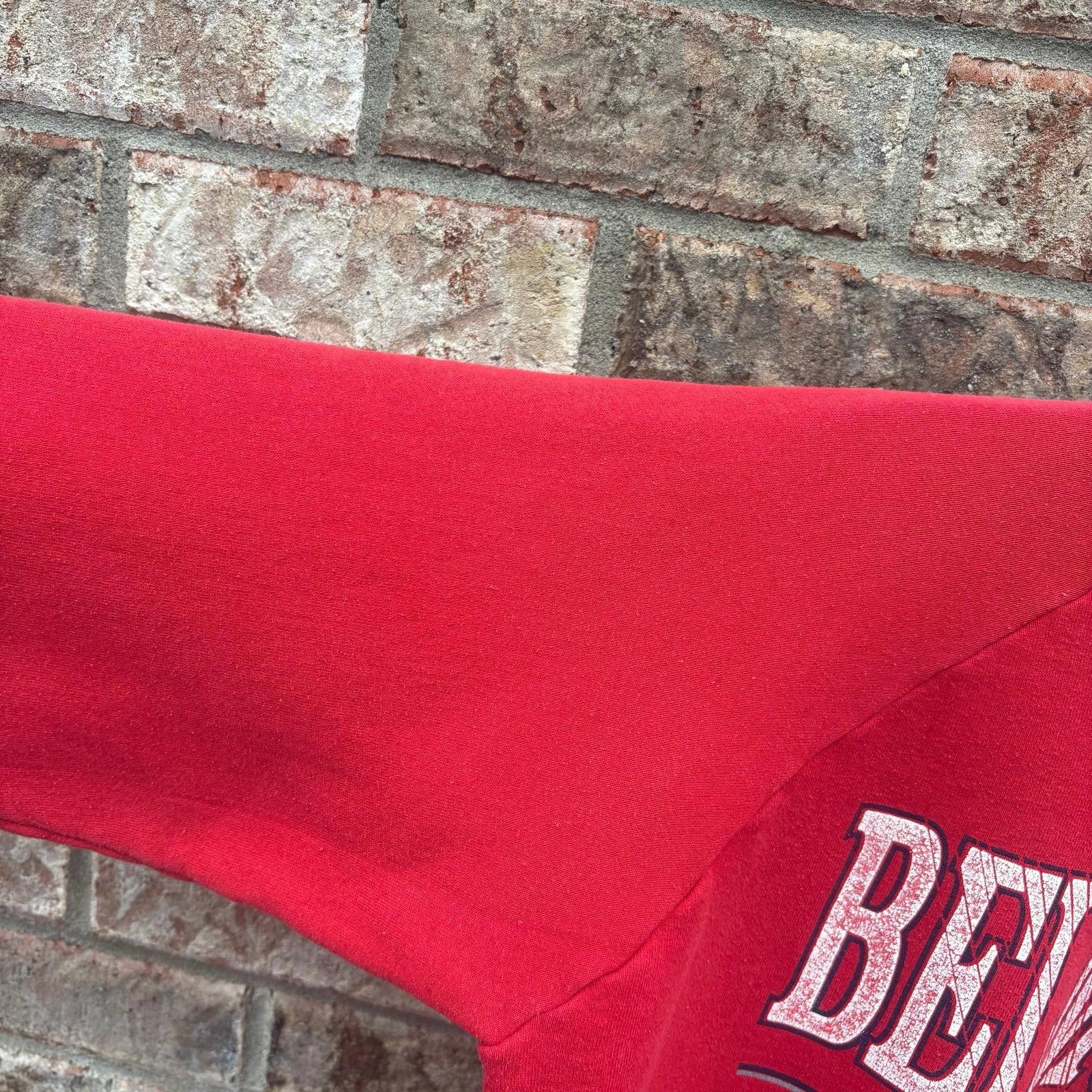 Fruit Of The Loom Vintage 80s Belmont Basketball sweatshirt Size US XL / EU 56 / 4 - 6 Thumbnail