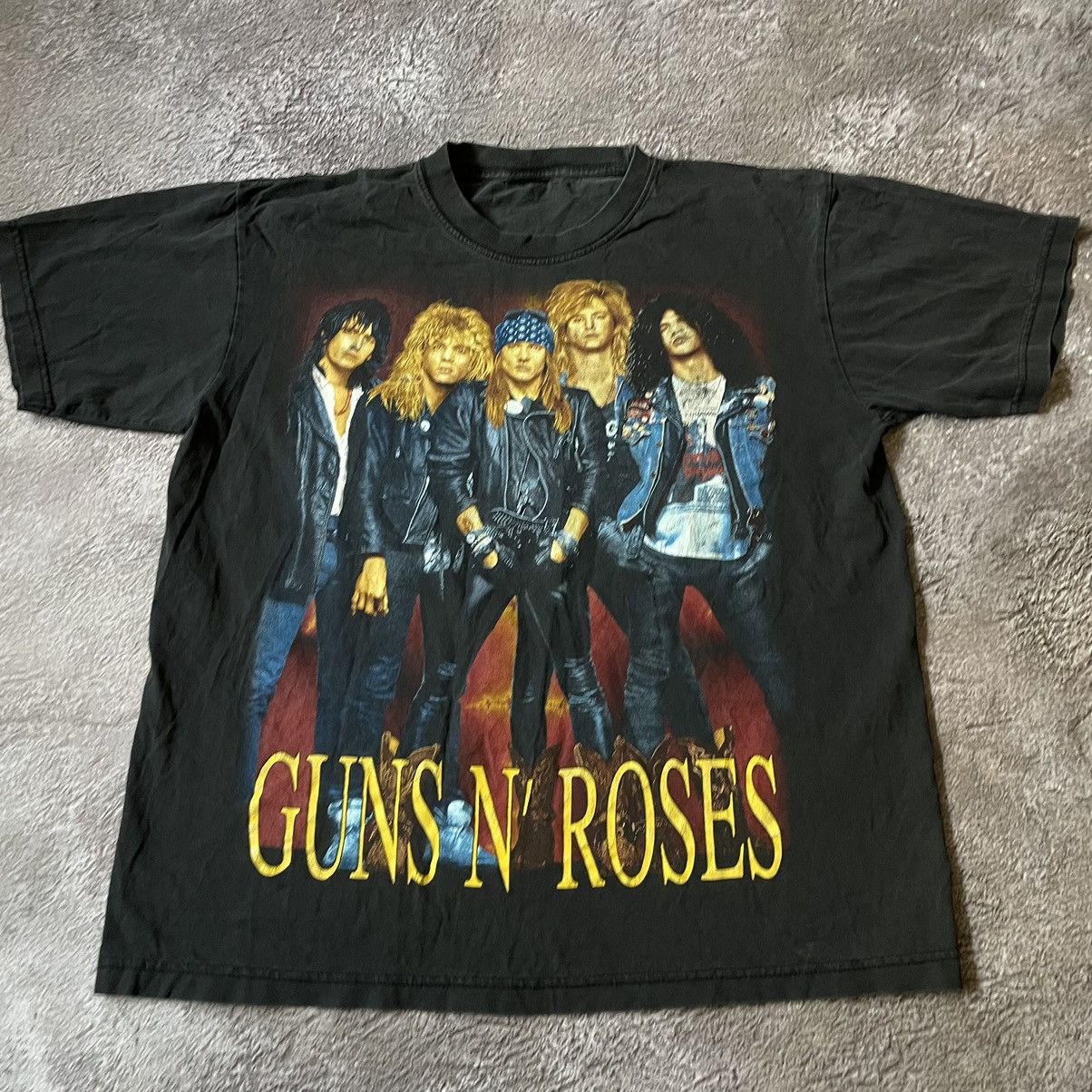 Vintage Vintage 00s Guns N Roses Band Graphic Tee Grunge Tapered M Size US M / EU 48-50 / 2 - 4 Thumbnail