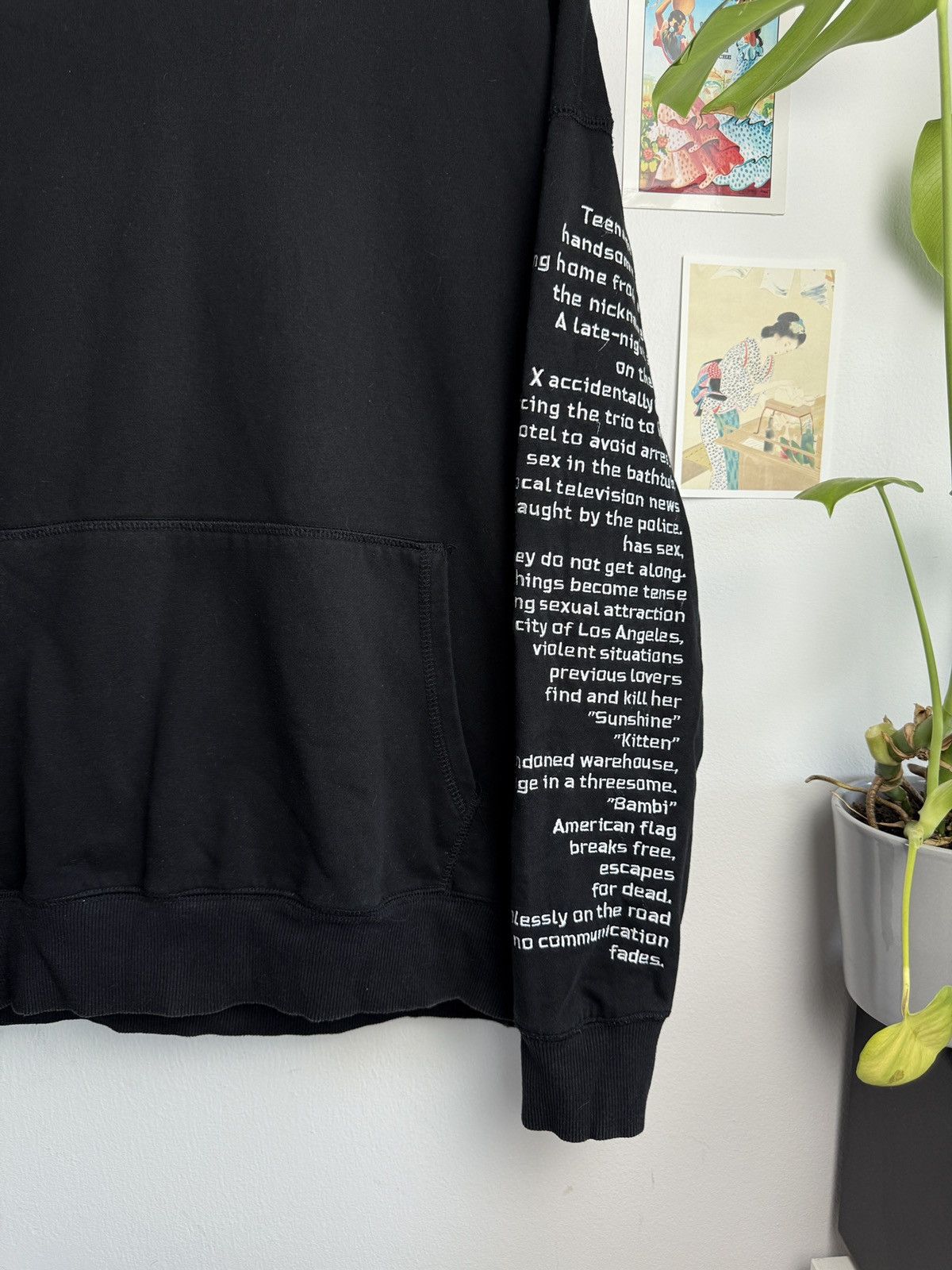 Designer × Pleasures Pleasures teenage lovers hoodie M streetwear skate baggy y2k Size US M / EU 48-50 / 2 - 4 Thumbnail