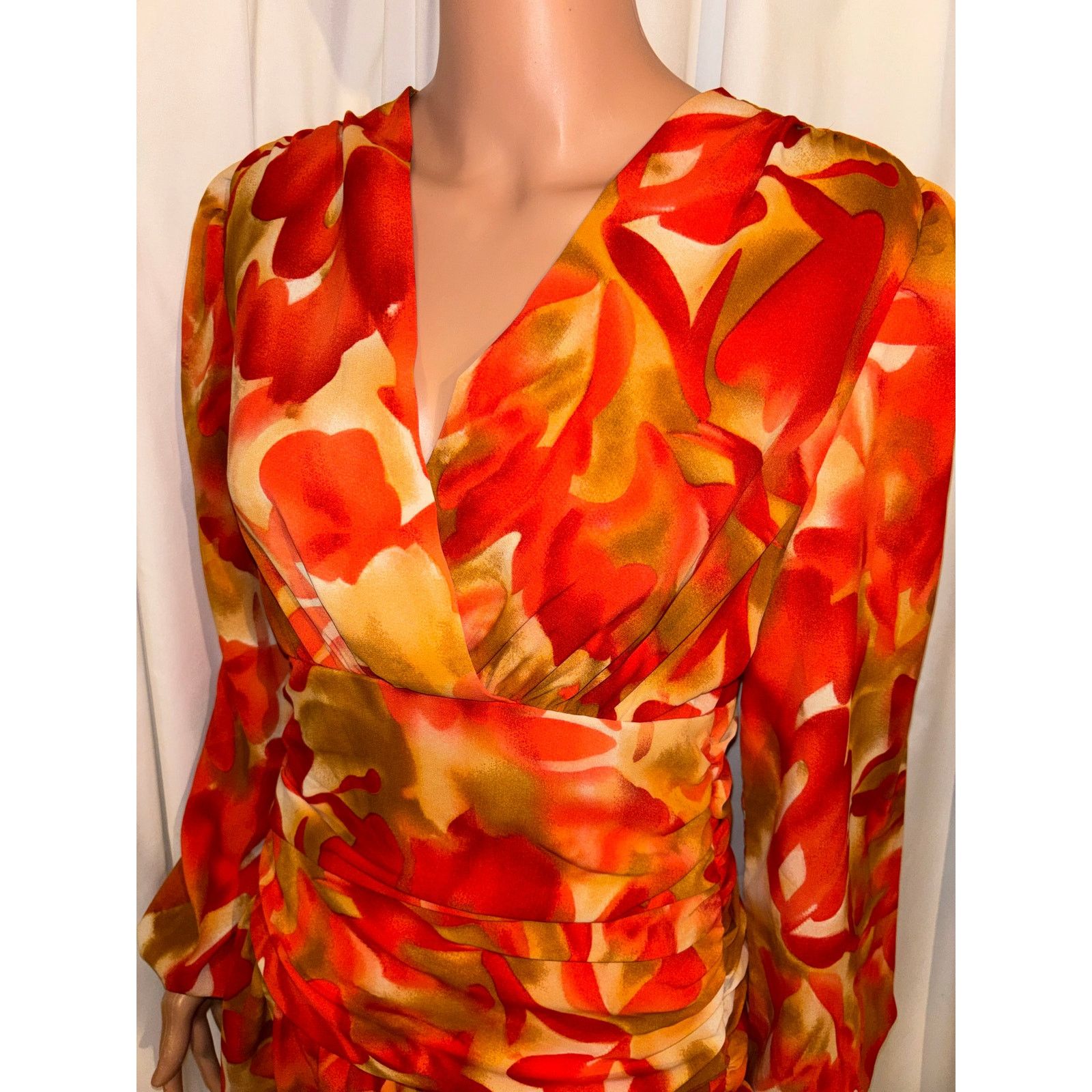 SHEIN Size Large Long Sleeve Mini Dress