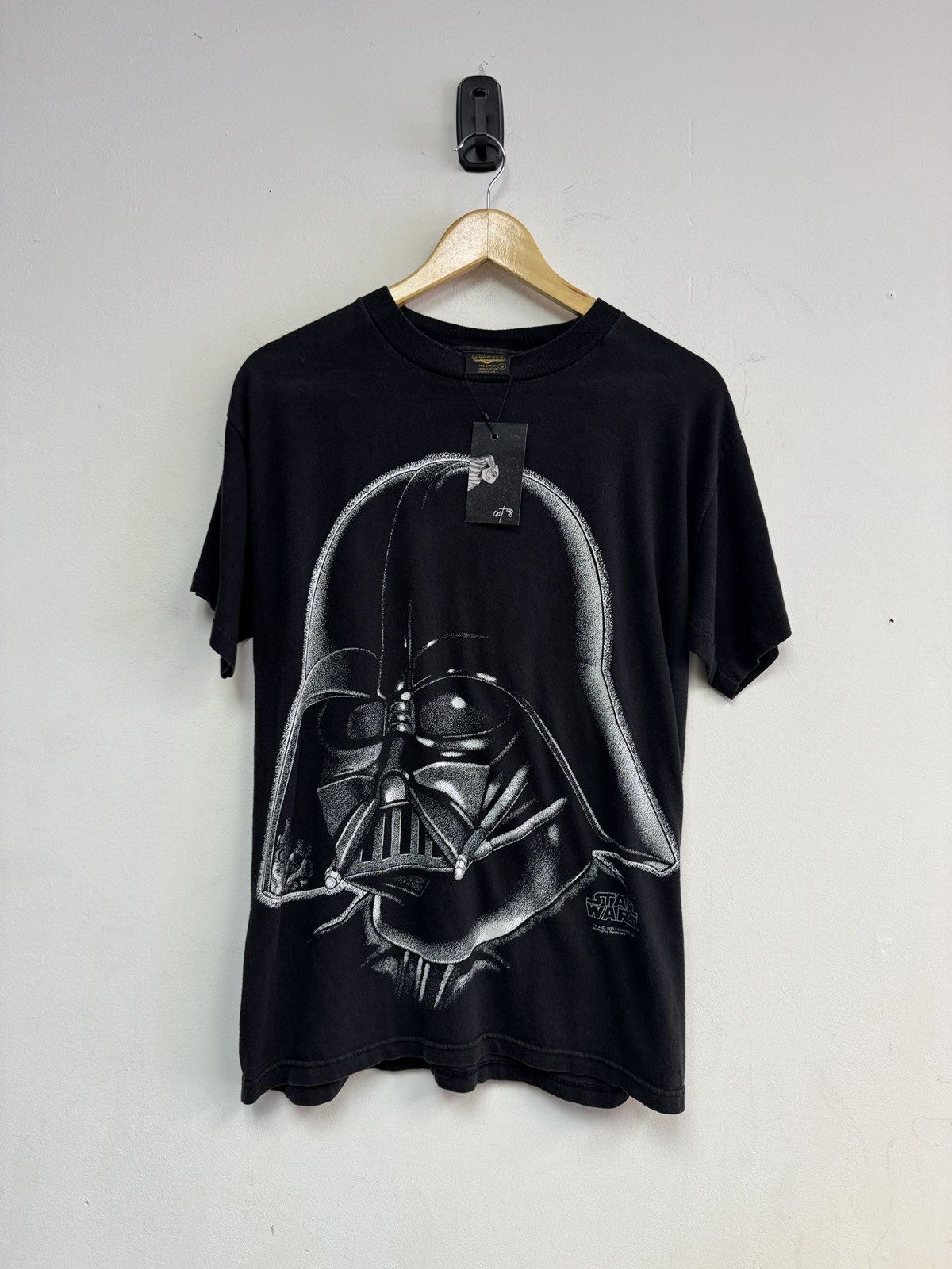 Vintage 1995 Star Wars Darth Vader Tee Size US M / EU 48-50 / 2 - 1 Thumbnail