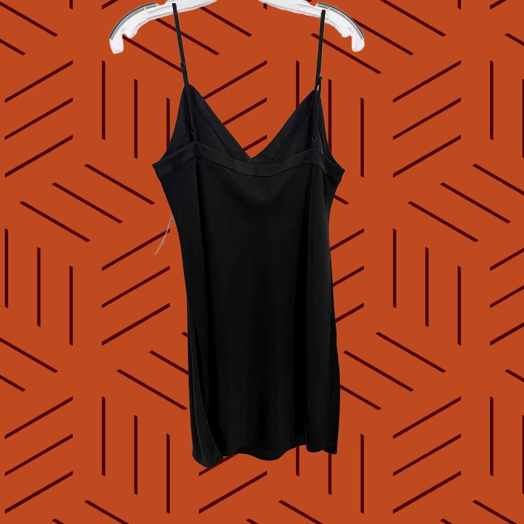 Vintage Pre-Owned Ralph Lauren Blue Label Black Size Medium Short Sleeveless Dress Size 32" / US 10 / IT 46 - 1 Thumbnail