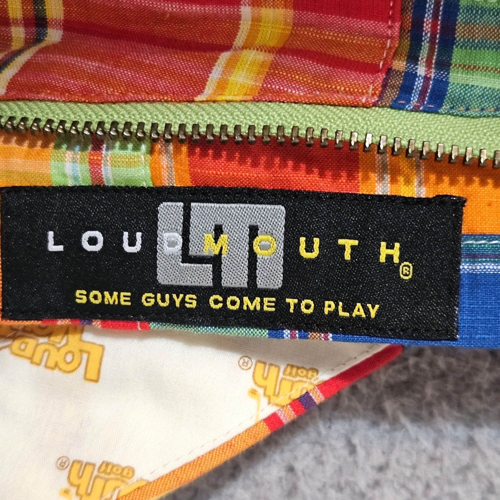 Vintage Loudmouth Golf Shirt Button Plaid Patchwork Size 30 x 10 Mens Size US 30 / EU 46 - 3 Thumbnail