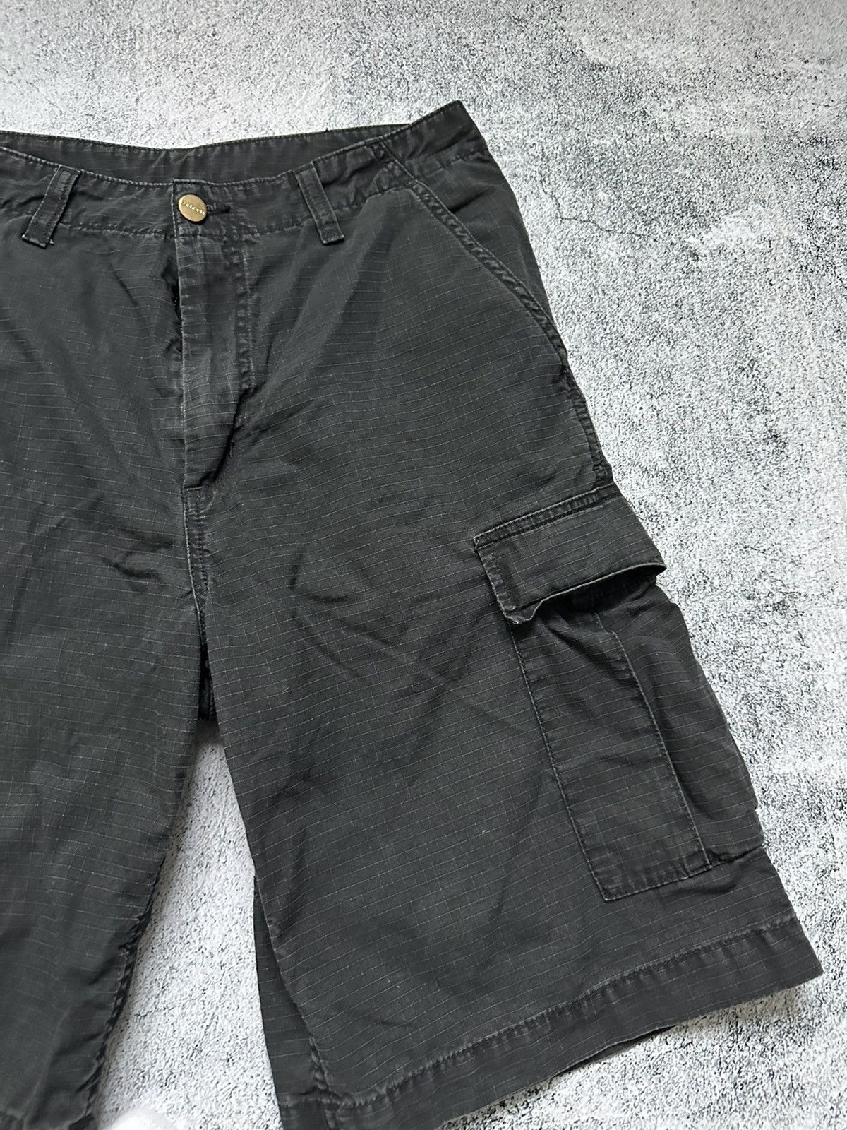 Carhartt Carhartt Cargo Shorts Black Logo Size US 32 / EU 48 - 6 Thumbnail