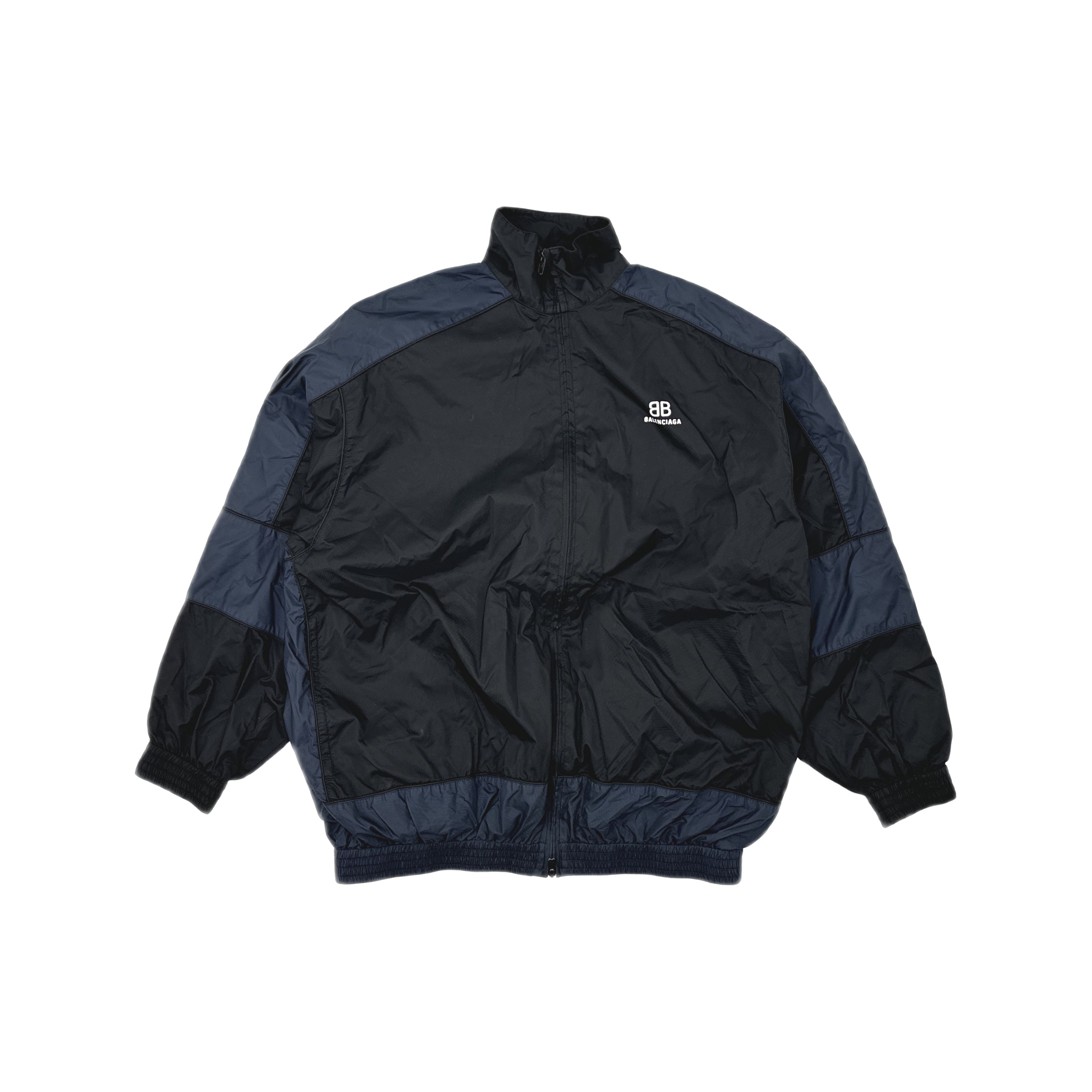 Balenciaga Balenciaga Colorblock Nylon Track Jacket 44 Size US S / EU 44-46 / 1 - 1 Thumbnail