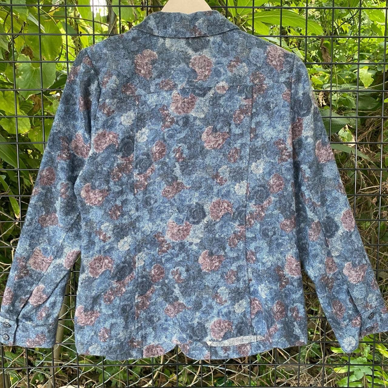 Flower Mountain × Japanese Brand × Vintage Vintage Flower Motive Button Up Coat Size M / US 6-8 / IT 42-44 - 10 Thumbnail