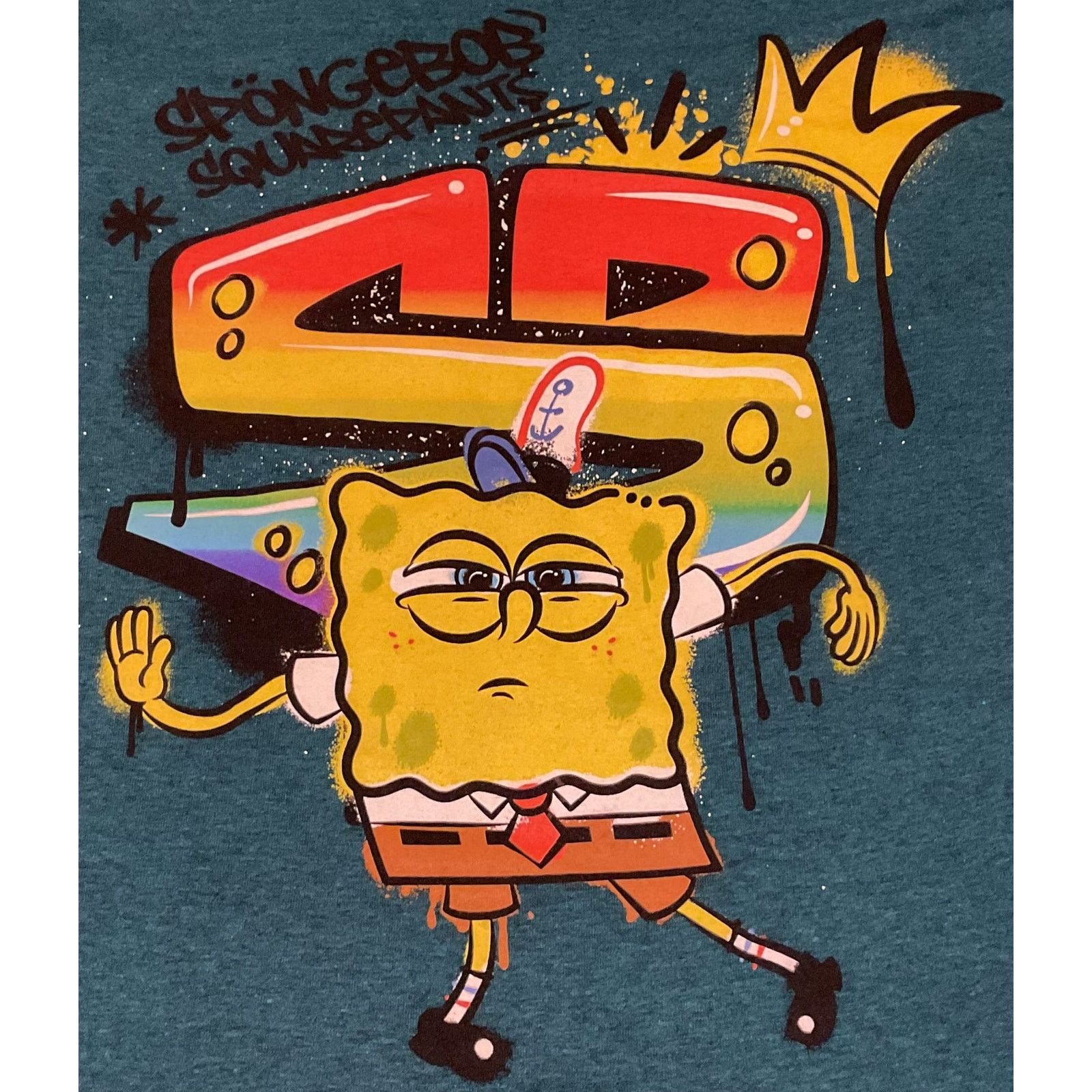 Other 🧽 SpongeBob x Street Crown Tee – With Size M Size US M / EU 48-50 / 2 - 3 Thumbnail