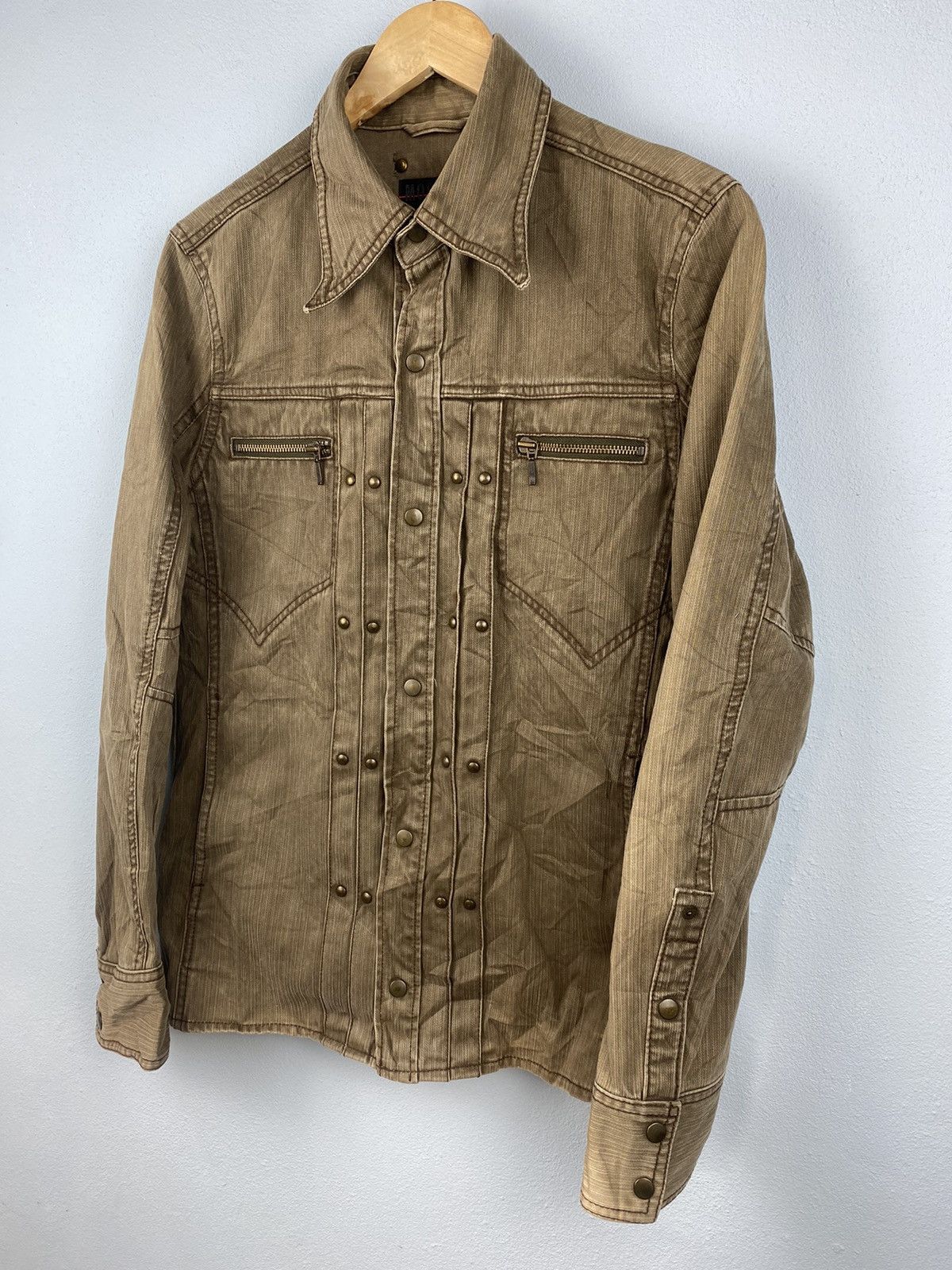 Japanese Brand × Vintage Vintage Morgan Homme Denim Jacket Nice Design Size US M / EU 48-50 / 2 - 2 Thumbnail