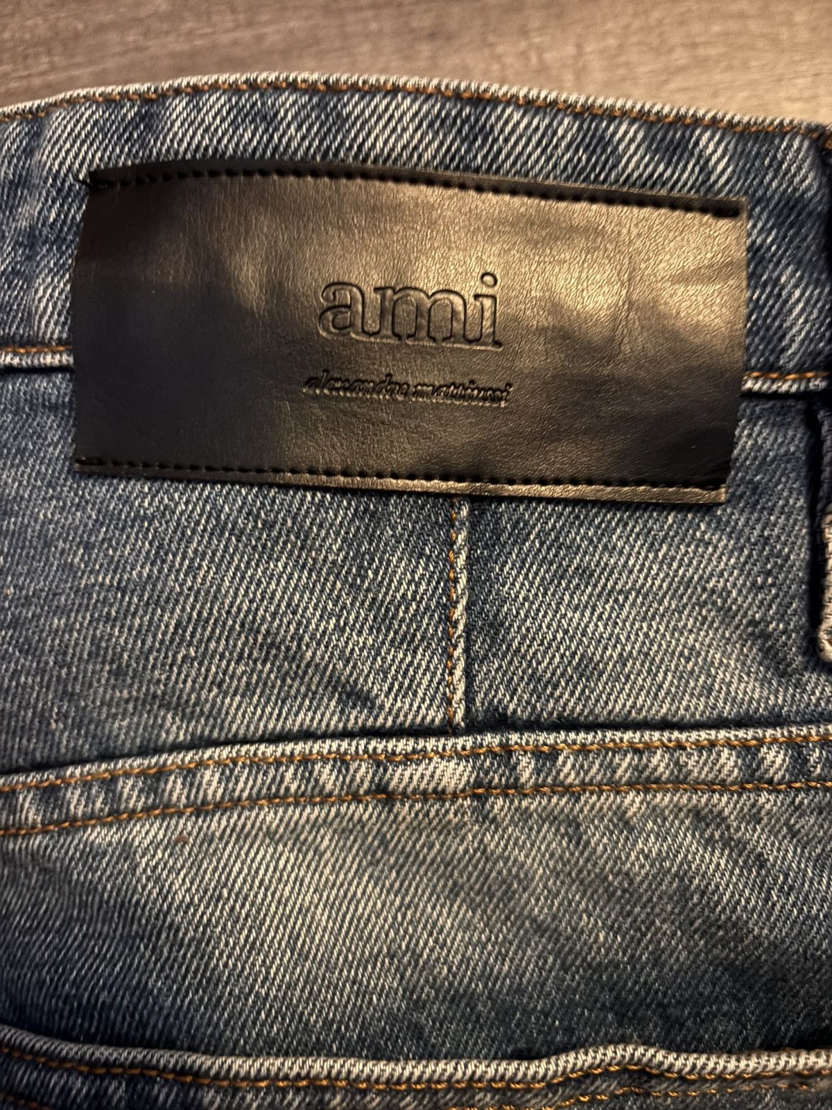 AMI Ami Paris Blue Alex Fit Jeans Size US 28 / EU 44 - 3 Thumbnail