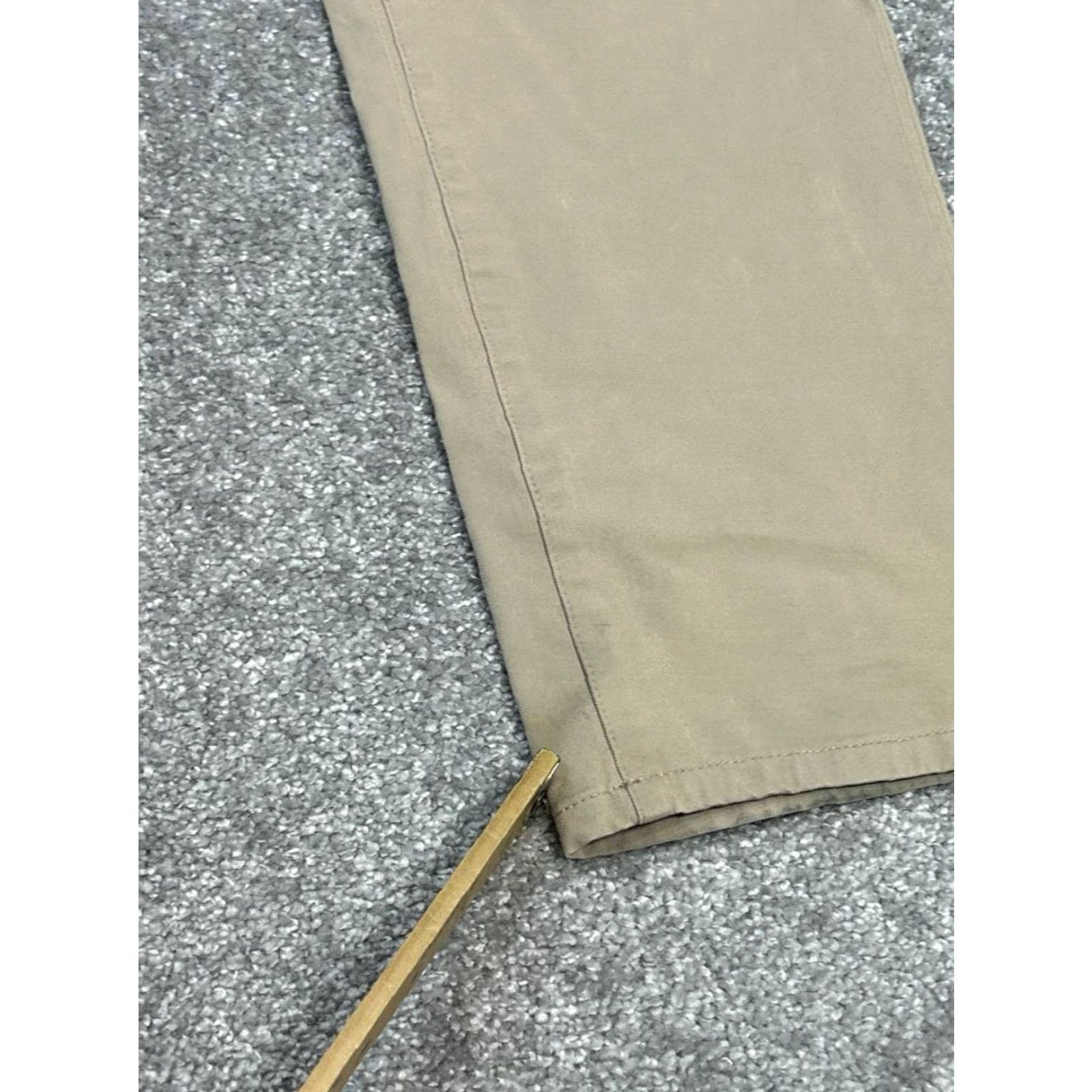 Bonobos Bonobos Chino Pants Mens 32 Beige Cotton Stretch Slim Fit Mid Rise Straight Leg Pants Size US 32 / EU 48 - 7 Thumbnail