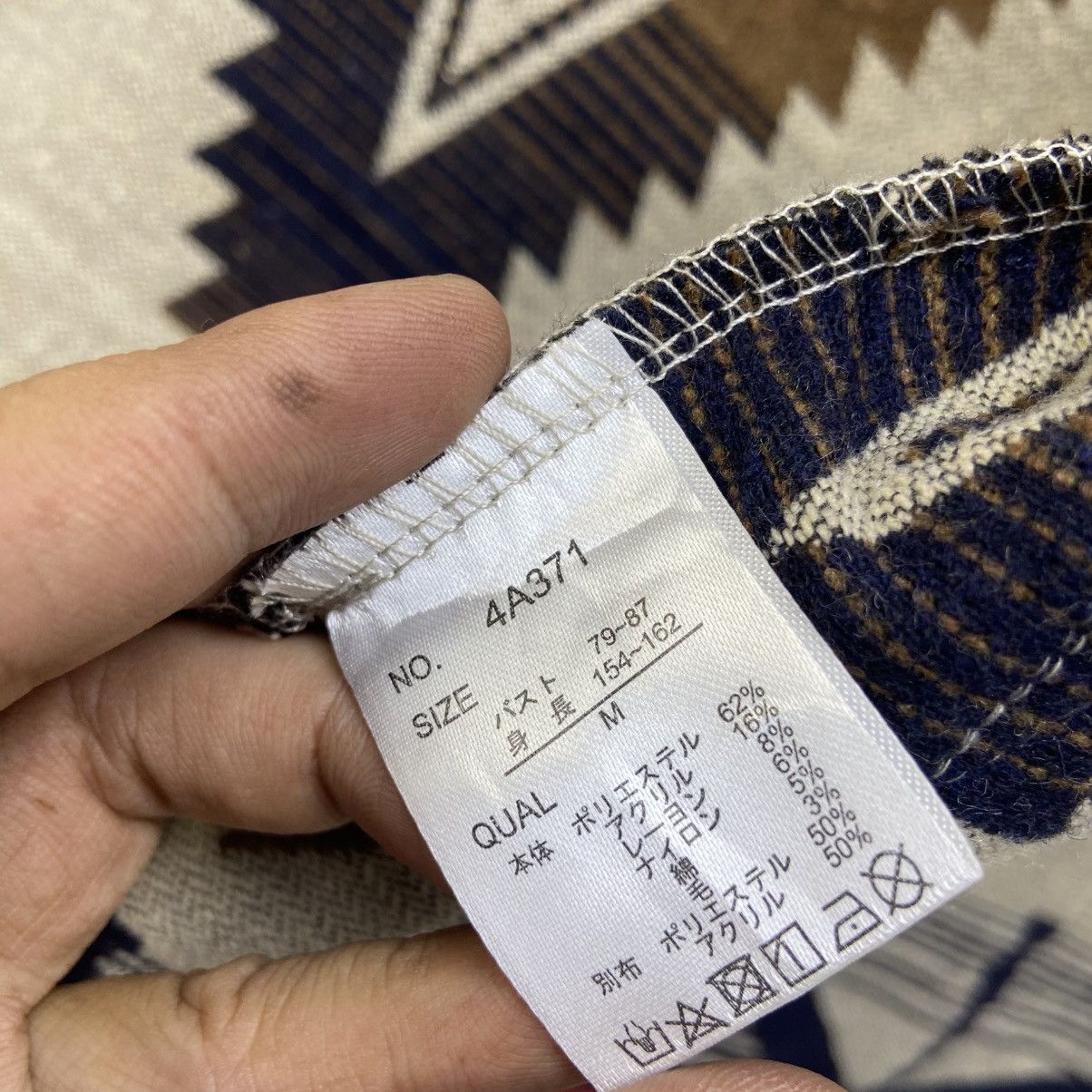 Japanese Brand Japanese Brand Native Fleece Buttonless Long Cardigan Size M / US 6-8 / IT 42-44 - 19 Thumbnail