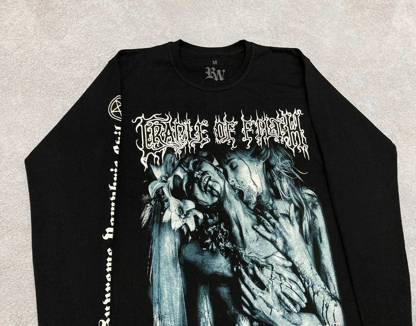 Band Tees Longsleeve Cradle of Filth - Principle of Evil Made Flesh Size US M / EU 48-50 / 2 - 2 Thumbnail