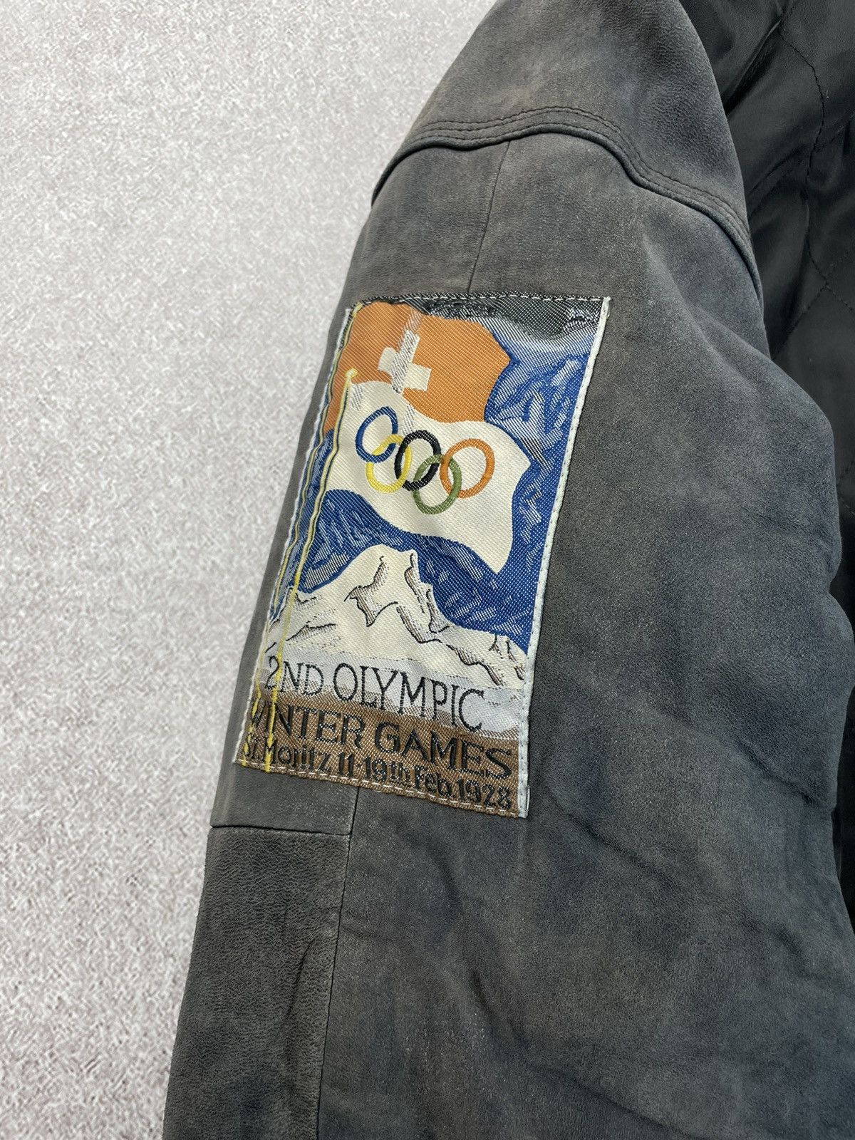 Adidas × USA Olympics × Vintage Vintage Adidas Olympic Winter Games ST.Moritz Bomber Jacket Size US S / EU 44-46 / 1 - 6 Thumbnail