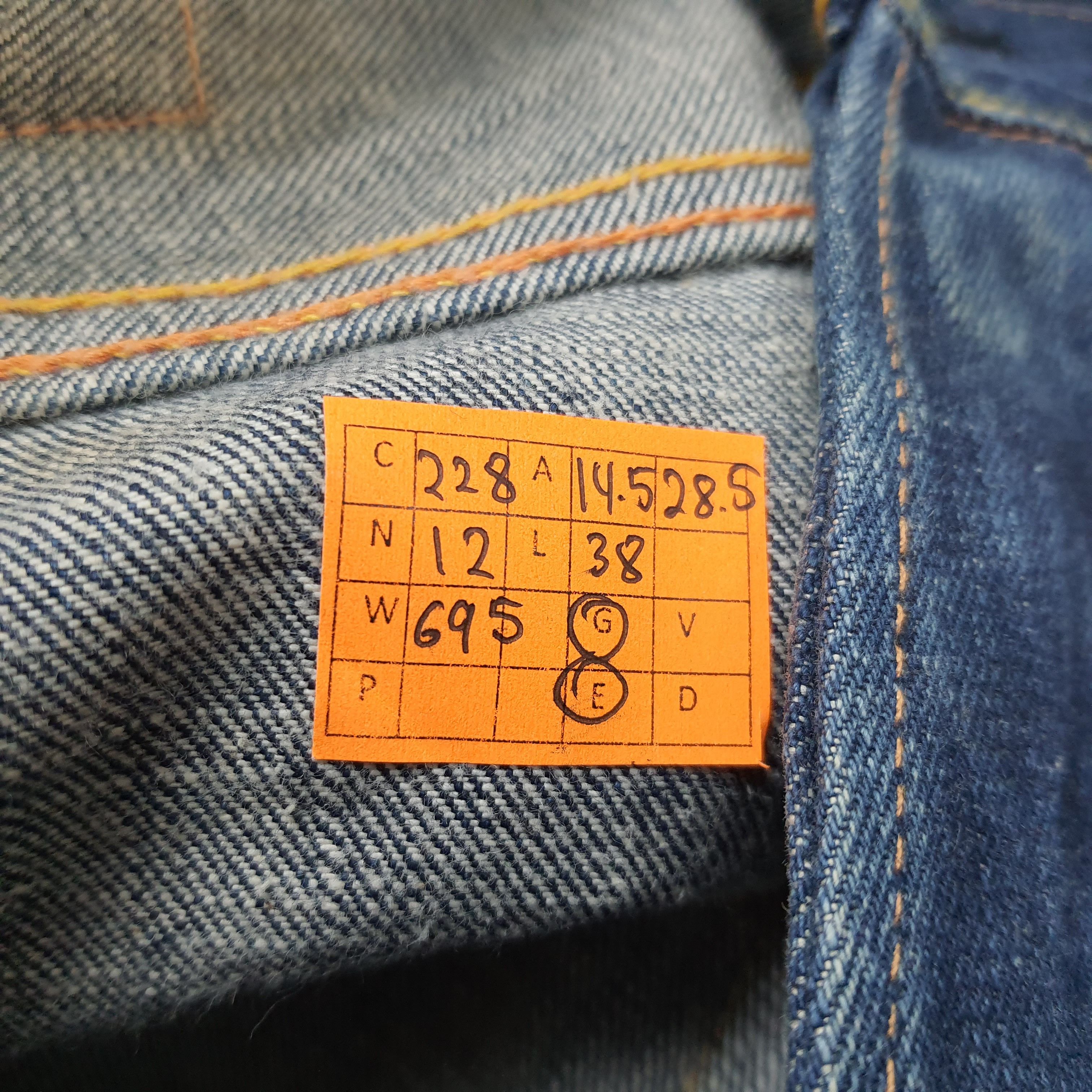 Evisu Vintage Evisu Japan by Yamane Custom Daicock Jeans C228N12 Size US 29 - 7 Thumbnail