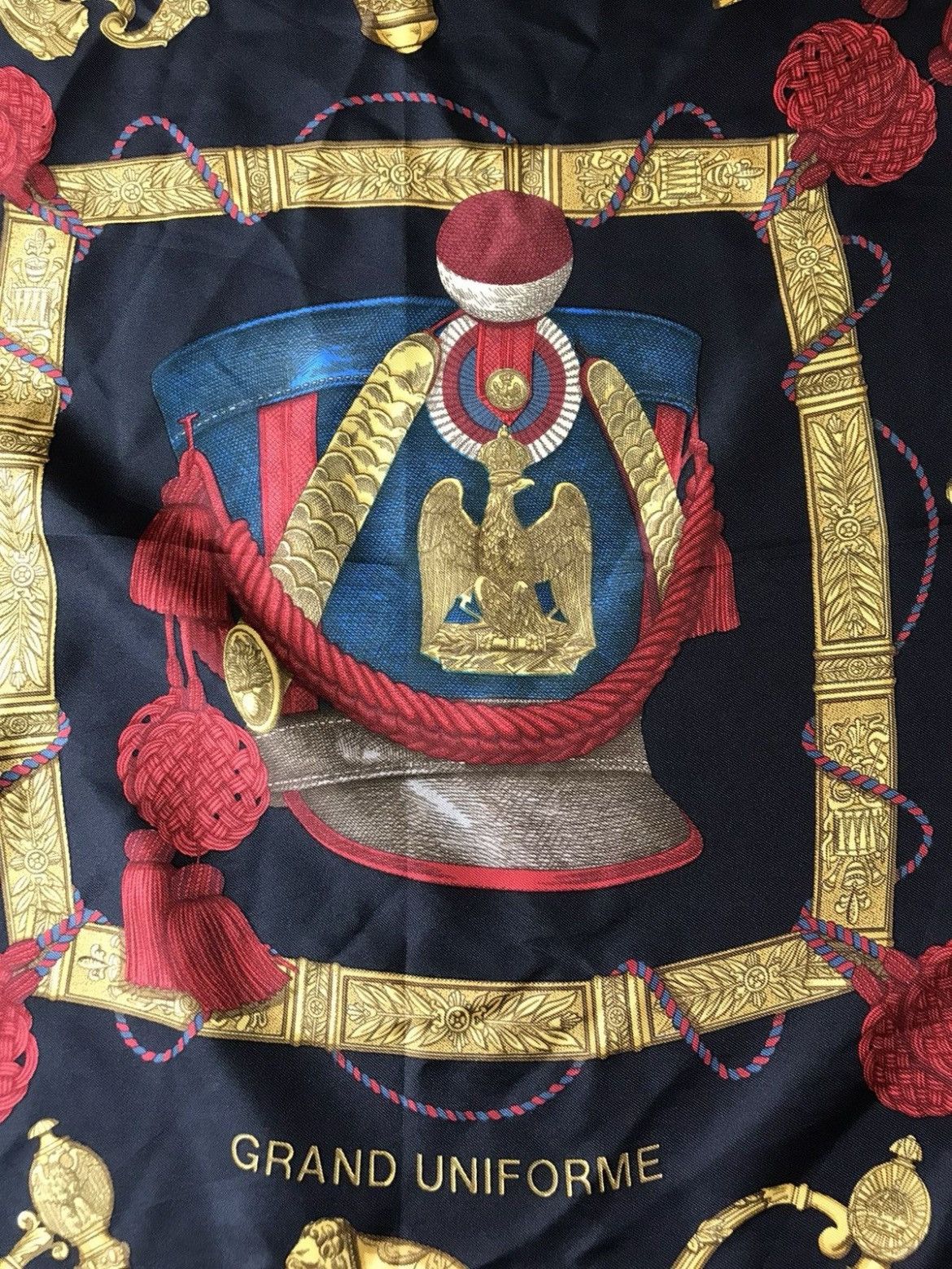 Hermes Hermes Paris Grand Uniforme Silk Scaf Size ONE SIZE - 5 Thumbnail