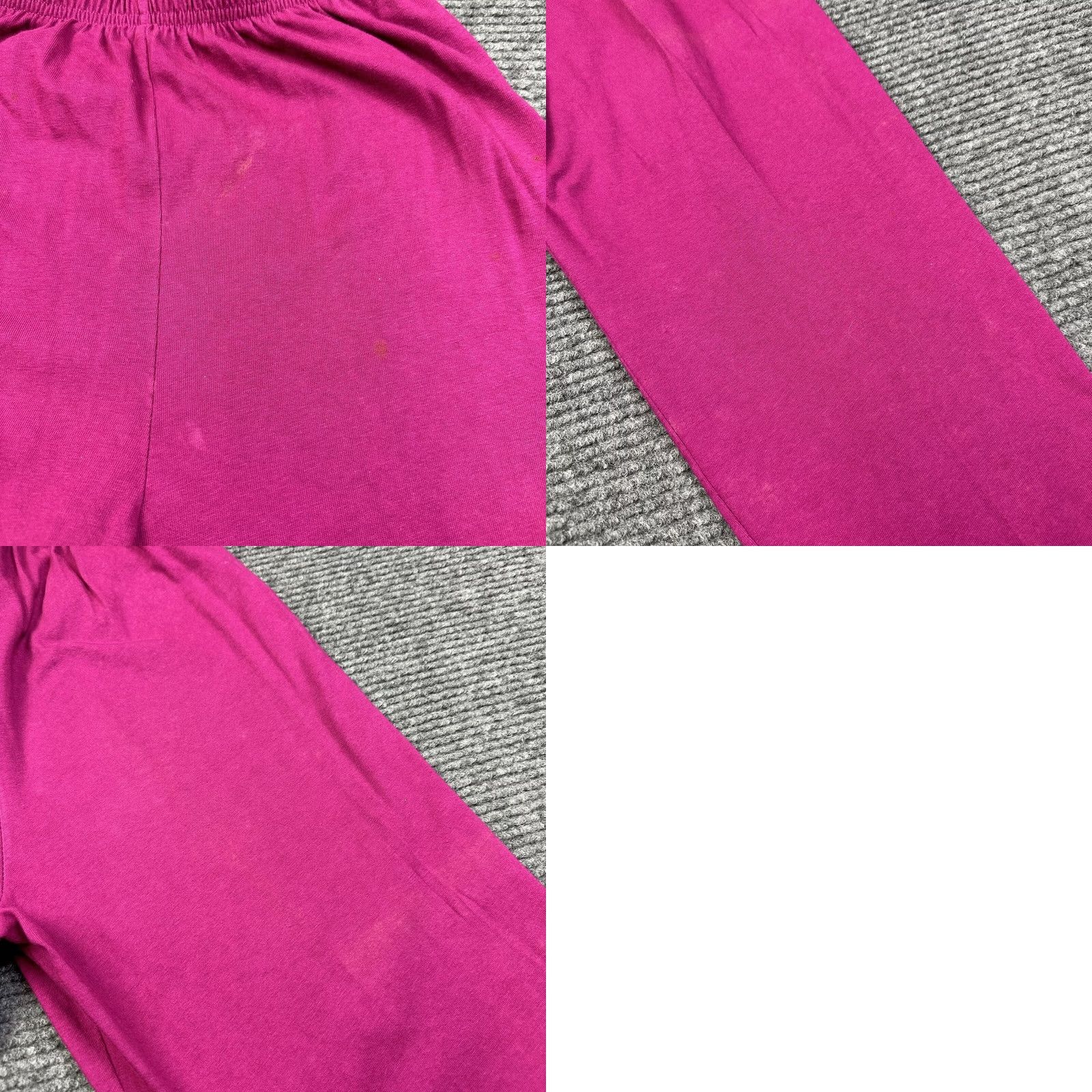 Hanes VINTAGE Hanes Her Way Women Loungewear Sweatpants Pink M Stained 90s Vintage Size 32" / US 10 / IT 46 - 9 Thumbnail