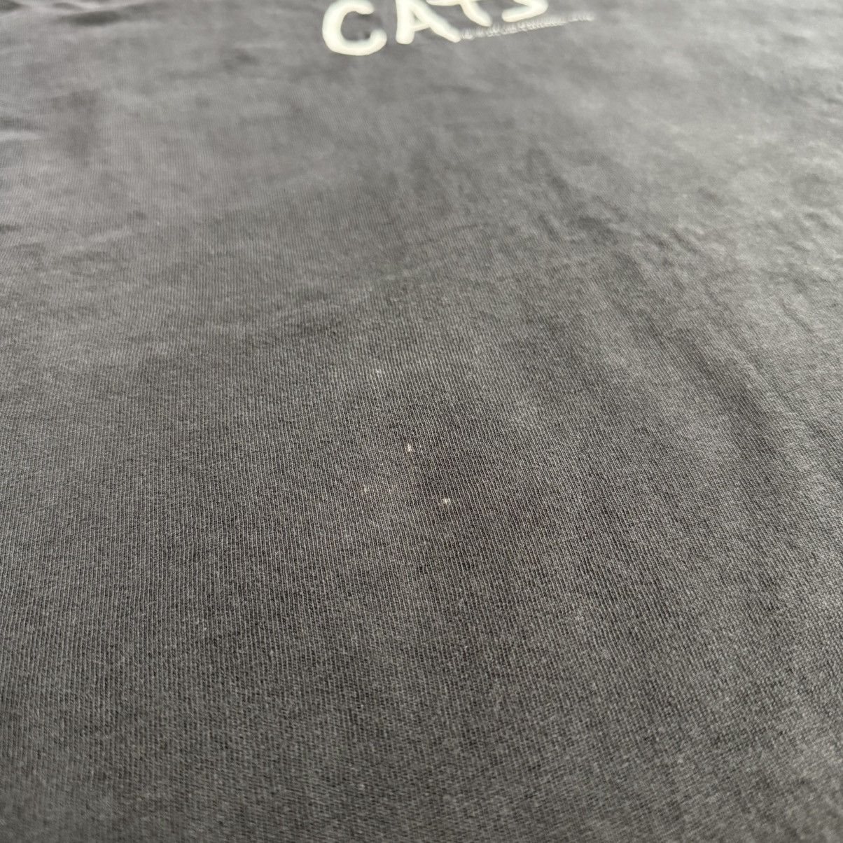 Vintage VINTAGE 90 CATS MUSICAL FADED TEE Size US XL / EU 56 / 4 - 7 Thumbnail