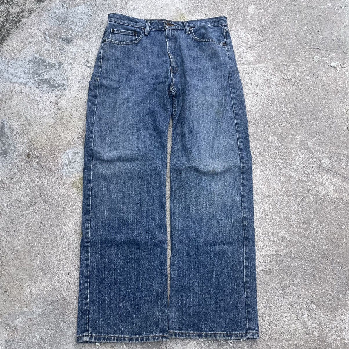 Polo Ralph Lauren “POLO RALPH LAUREN” RARE BAGGY JEANS STRAIGHT CUT JEANS Size US 34 / EU 50 - 1 Thumbnail