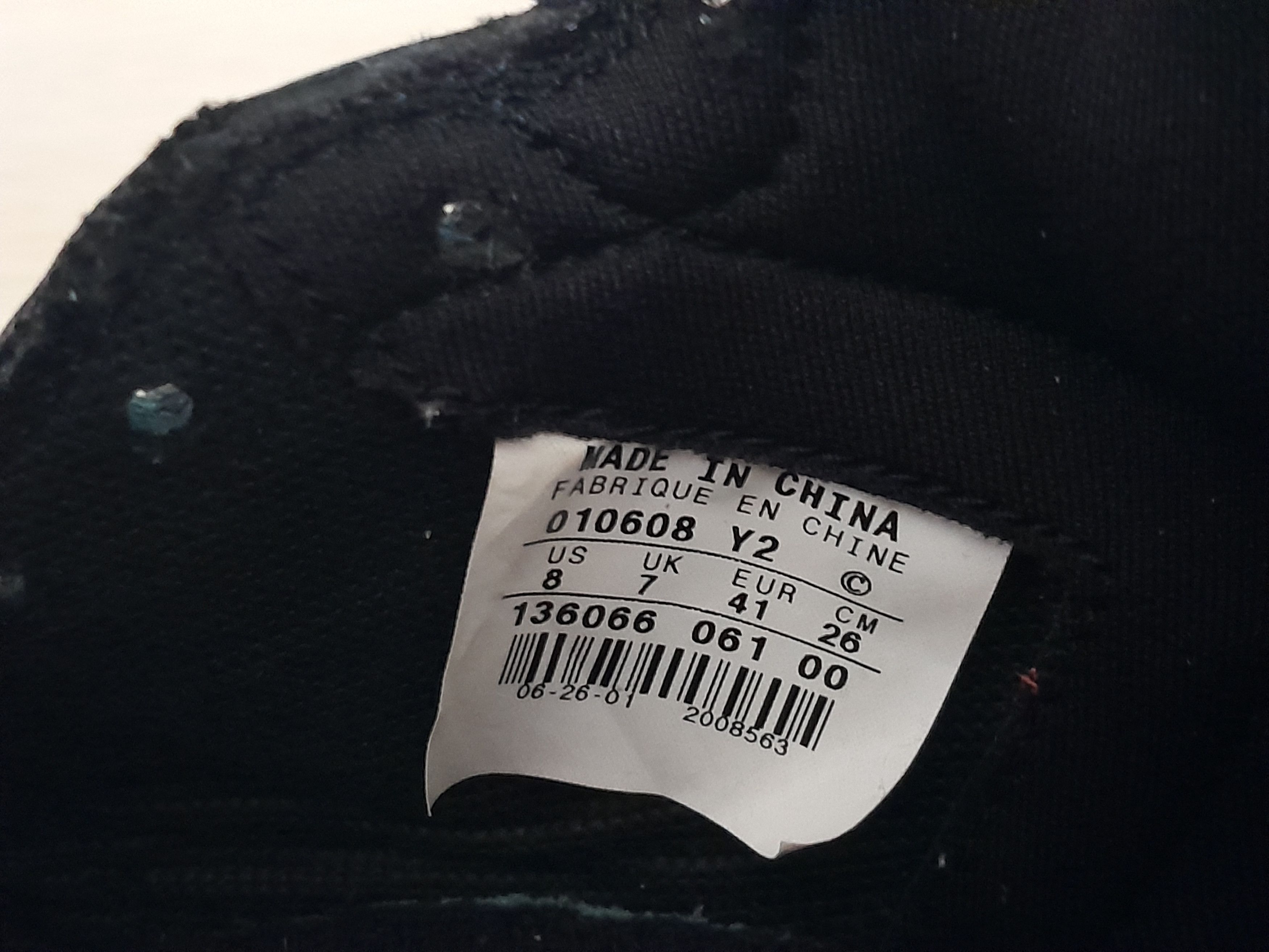 Nike Nike Jordan 1 Retro Bred 2001 Size US 8 / EU 41 - 16 Thumbnail