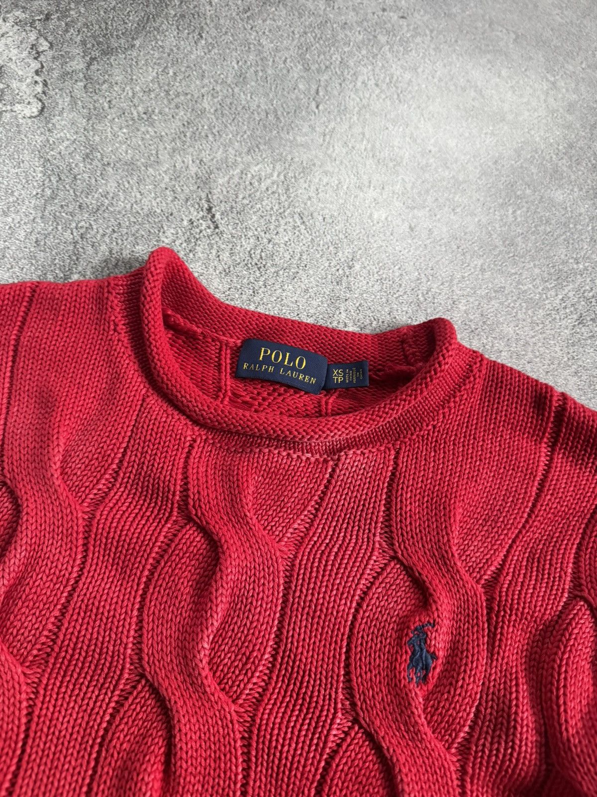 Polo Ralph Lauren Polo Ralph Lauren XS graphite pattern cable knitwear sweater Size XS / US 0-2 / IT 36-38 - 7 Thumbnail