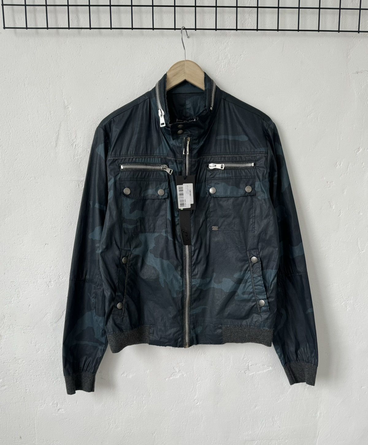 image of Bray Steve Alan Mens Jacket M-L in Dark Blue (Size Large)