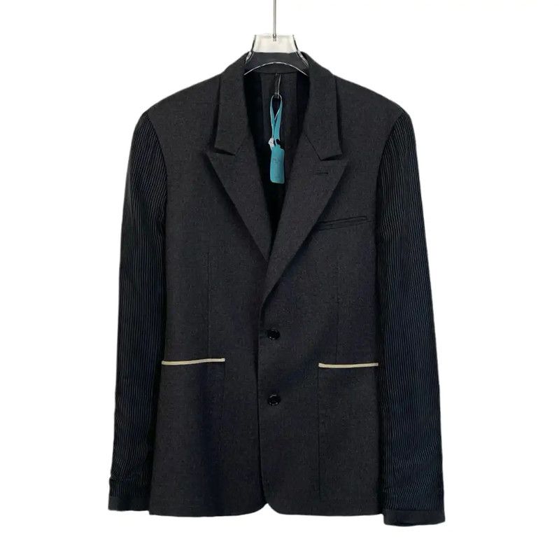 Dior Dior Black Wool Men's Blazer 0089 Size US S / EU 44-46 / 1 - 1 Thumbnail