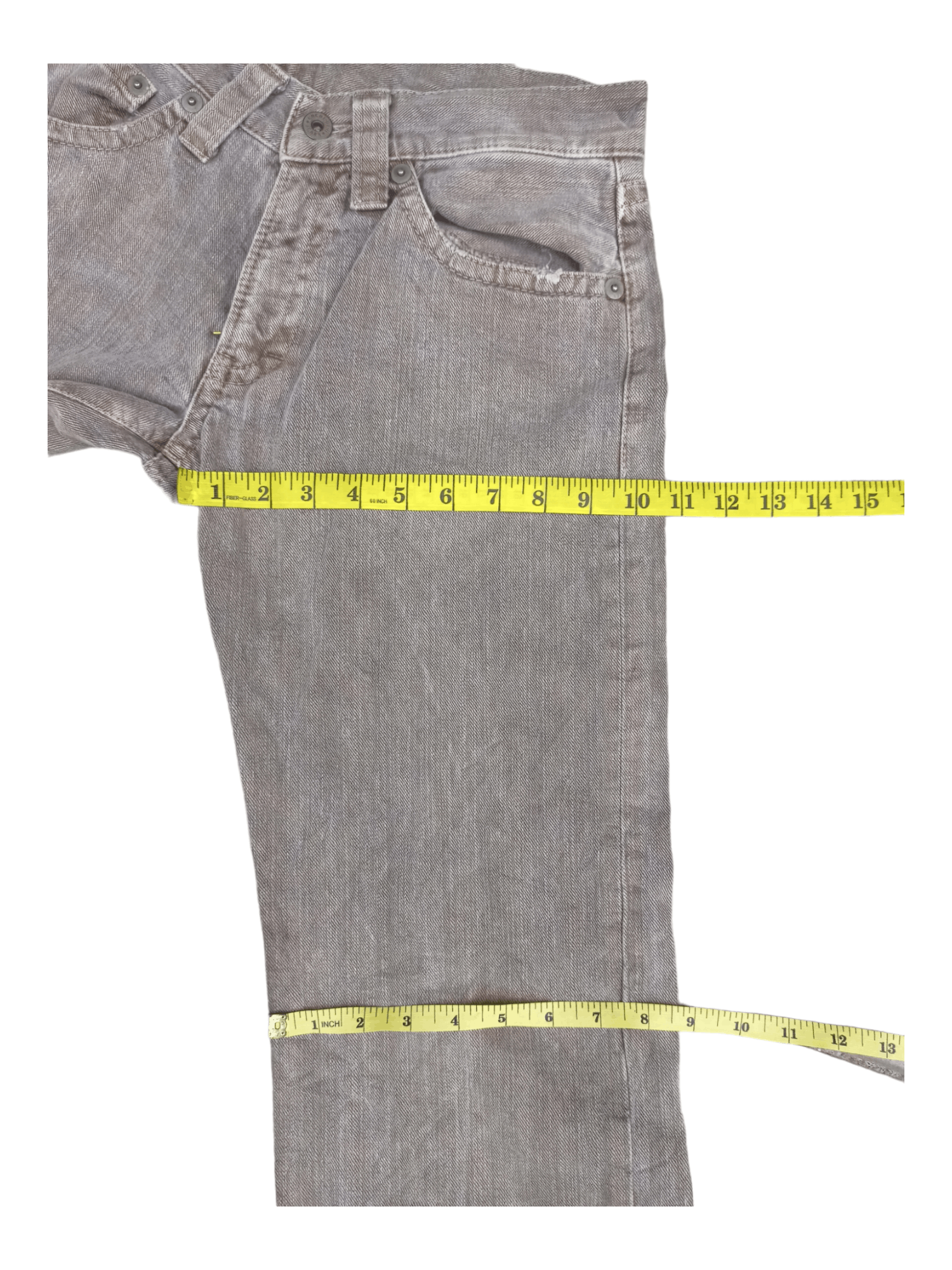 Japanese Brand CO&LU DaiCock Made In Japan Faded Jeans Size US 26 / EU 42 - 17 Thumbnail