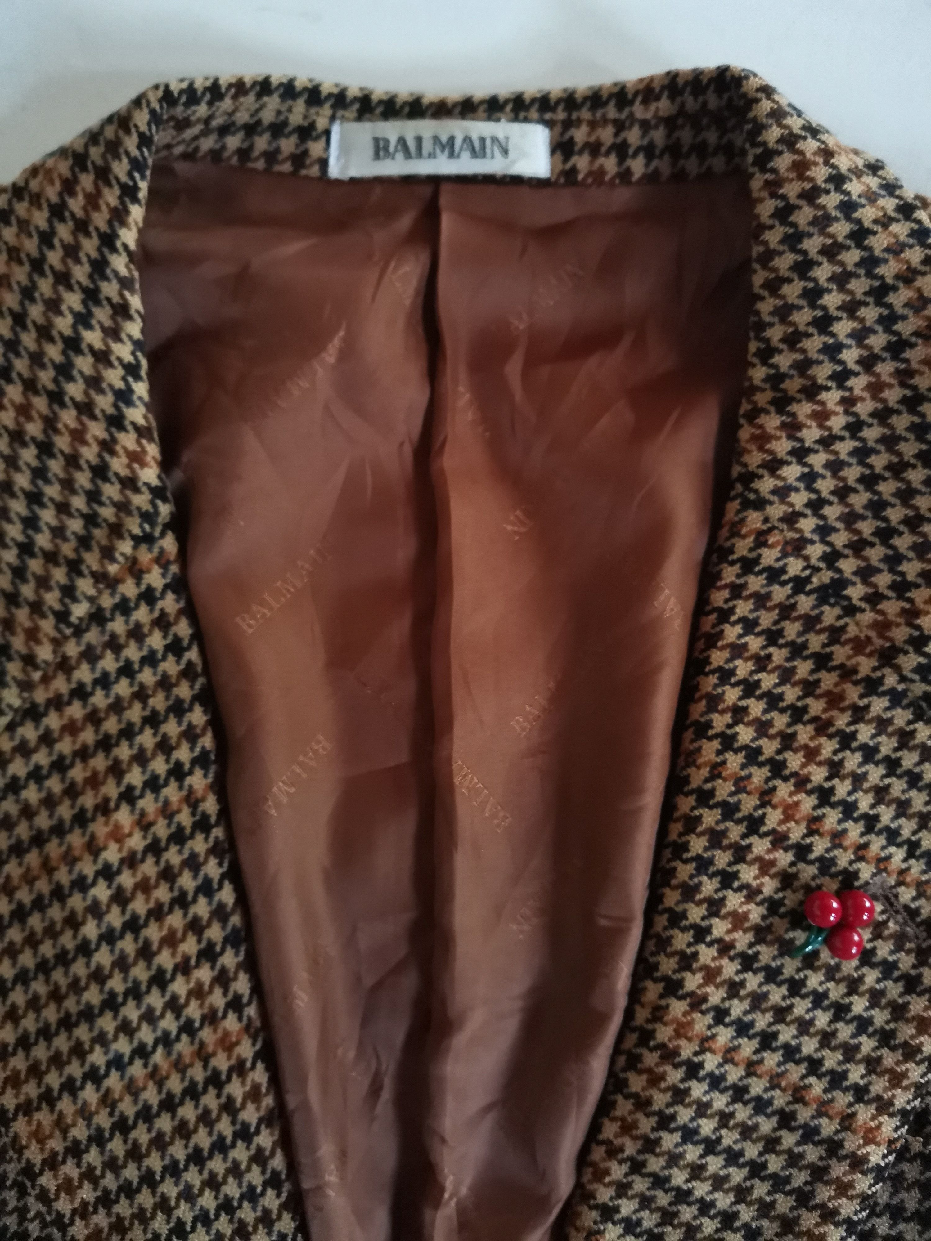 Balmain × Designer Vintage Balmain Paris Coat Size US XL / EU 56 / 4 - 3 Thumbnail