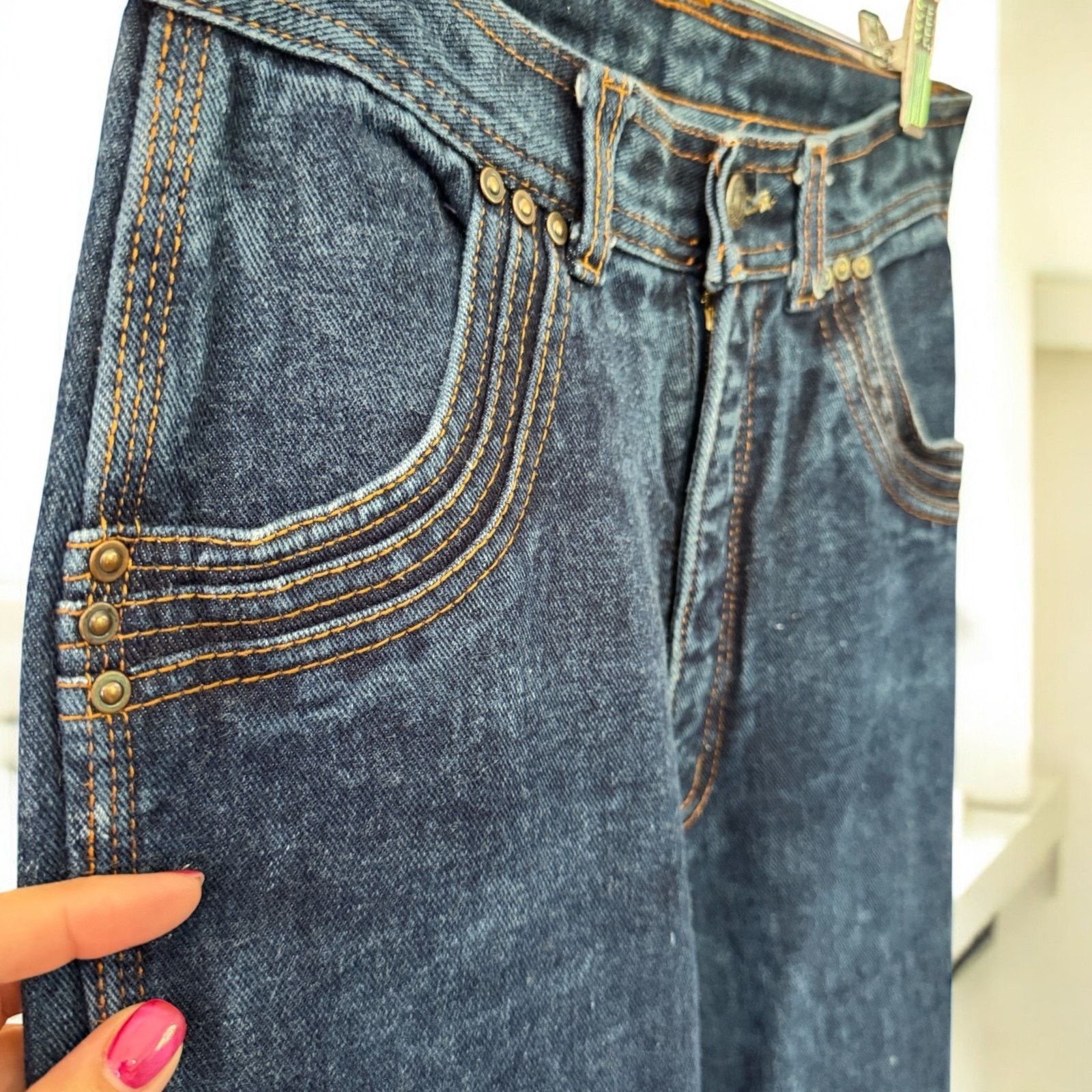 & Other Stories Jean Nicole Virginian Special Jeans - Made in Hong Kong Size 28" / US 6 / IT 42 - 2 Thumbnail