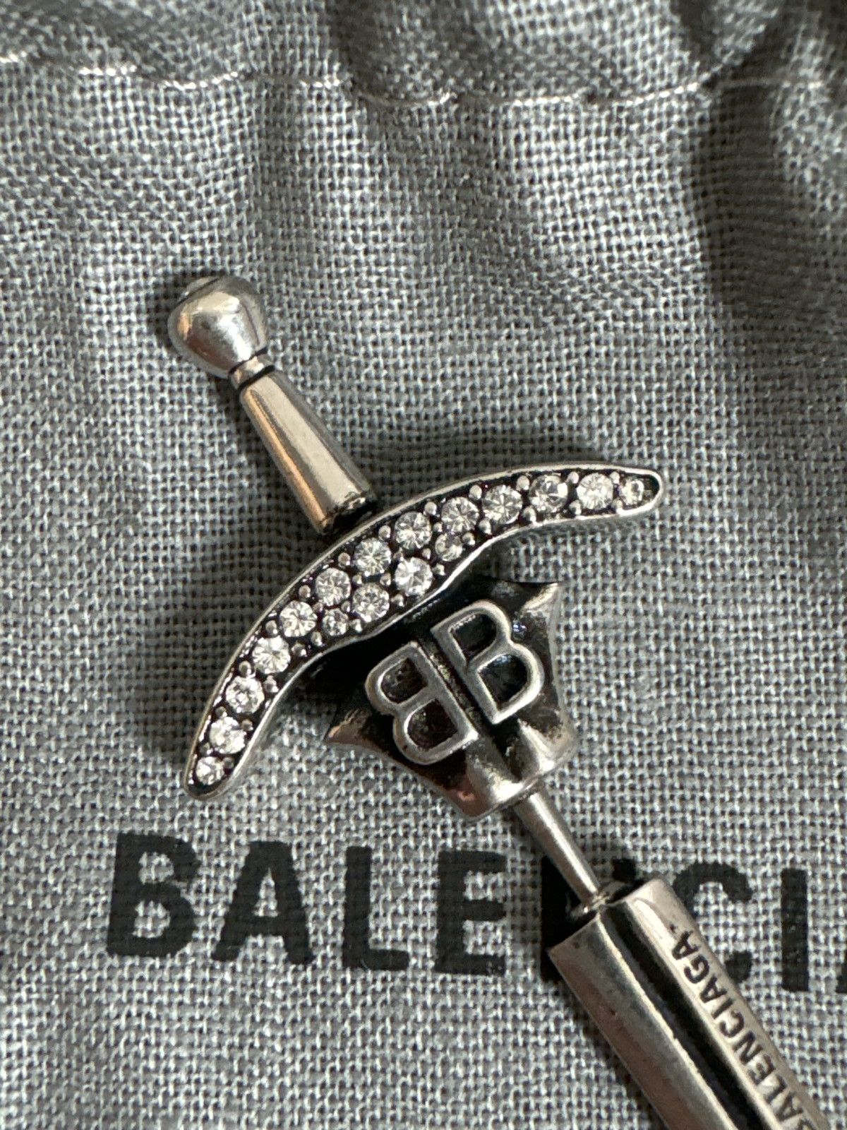 Balenciaga Balenciaga Goth Sword Earring (Summer 22) | Grailed