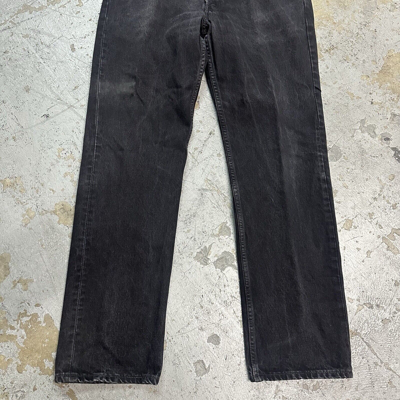 Vintage 90s Levi’s Black Denim Jeans Size 36x32 Made In USA