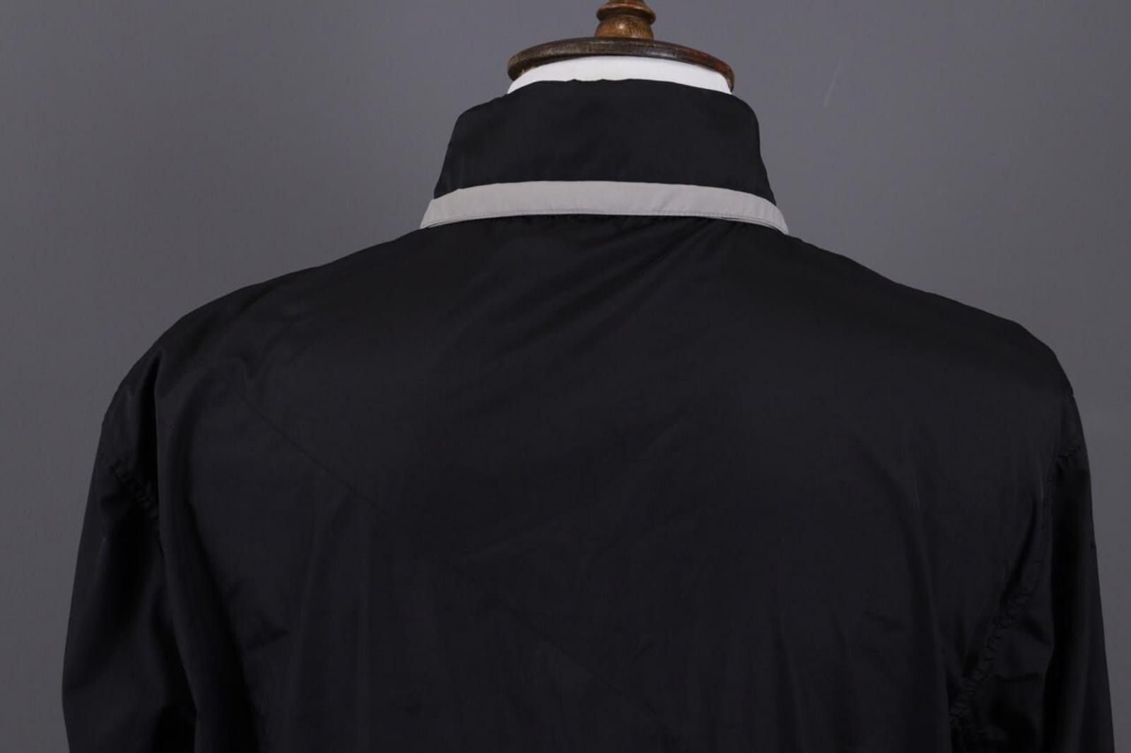 La Martina La Martina Argentina Black #3 Nylon Full Zip Bomber Jacket Size M / US 6-8 / IT 42-44 - 8 Thumbnail