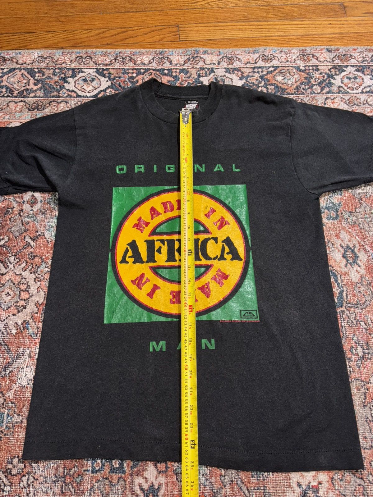 Vintage Vintage 80s made in Africa T shirt Size US L / EU 52-54 / 3 - 5 Thumbnail