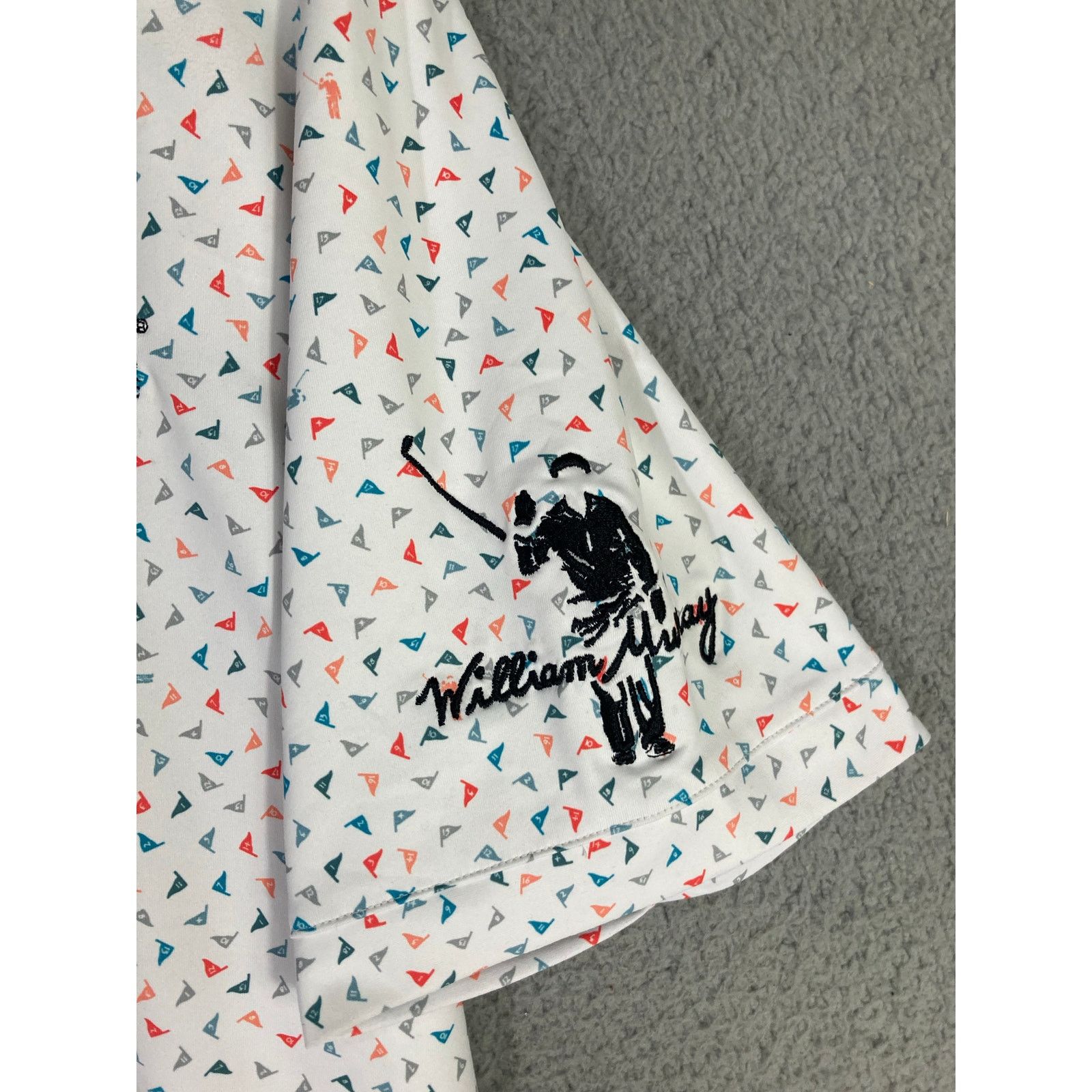 Other Men's Golf Polo Shirt L Multicolor Geometric Short Sleeve Size US L / EU 52-54 / 3 - 12 Thumbnail