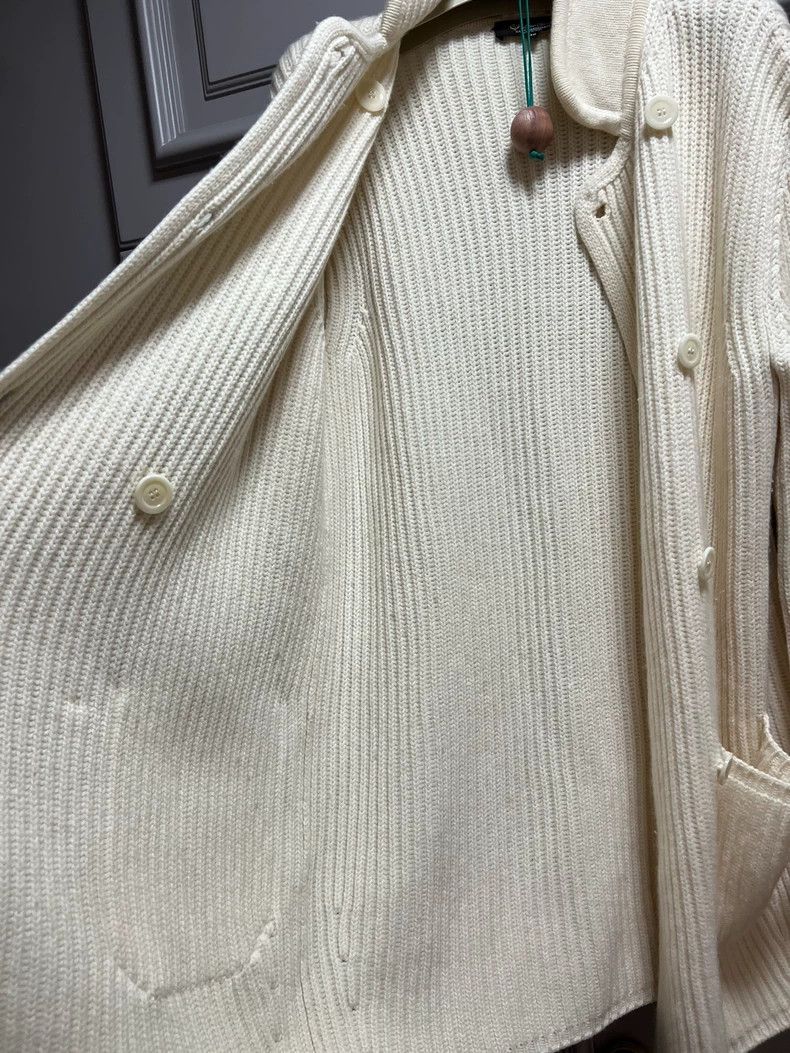 Loro Piana LORO PIANA Double pleated baby cashmere cardigan Size XS / US 0-2 / IT 36-38 - 5 Thumbnail