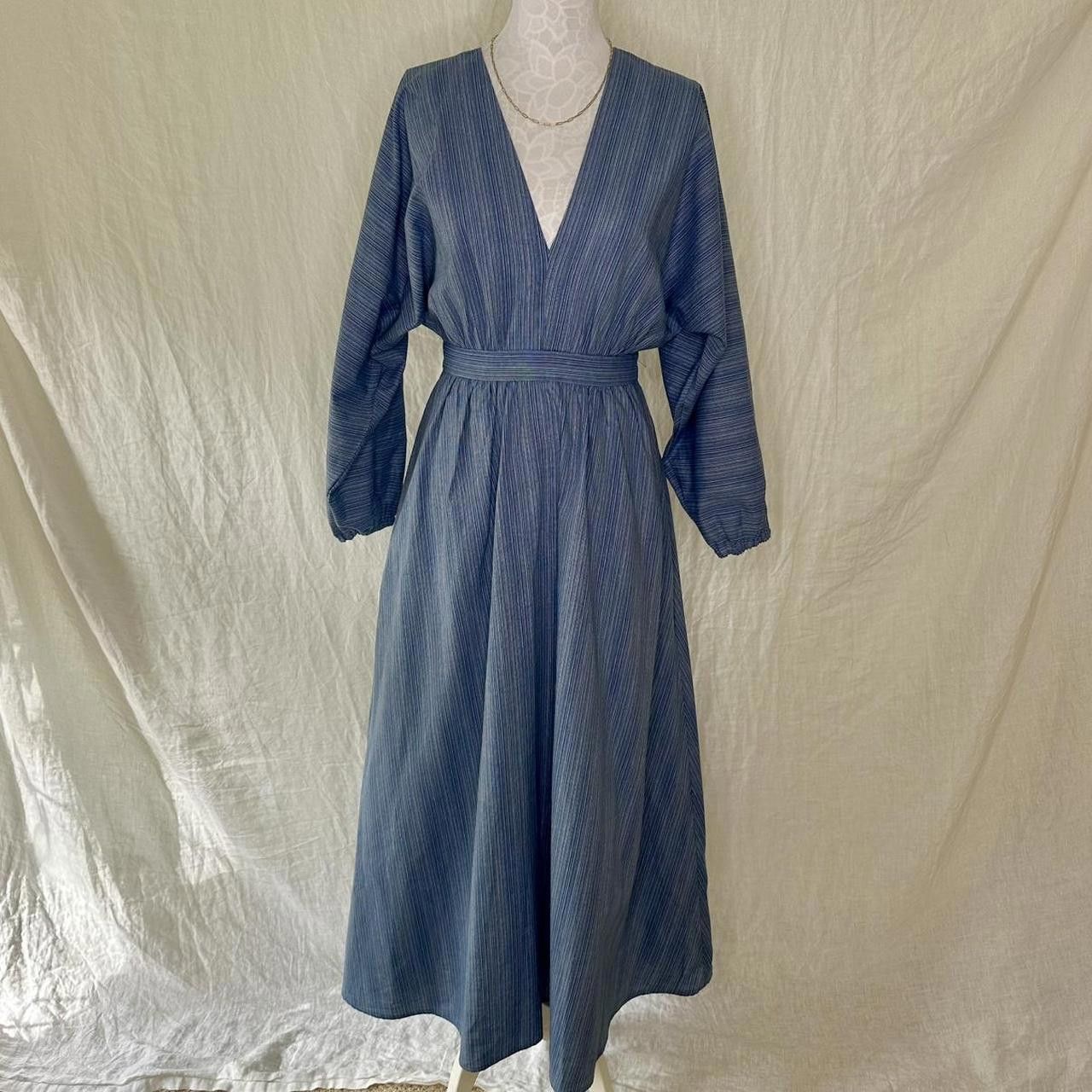 Designer e Lei x The SIL Blue Striped Island Dress NWT Sz 40 (US 8) Size M / US 6-8 / IT 42-44 - 2 Thumbnail