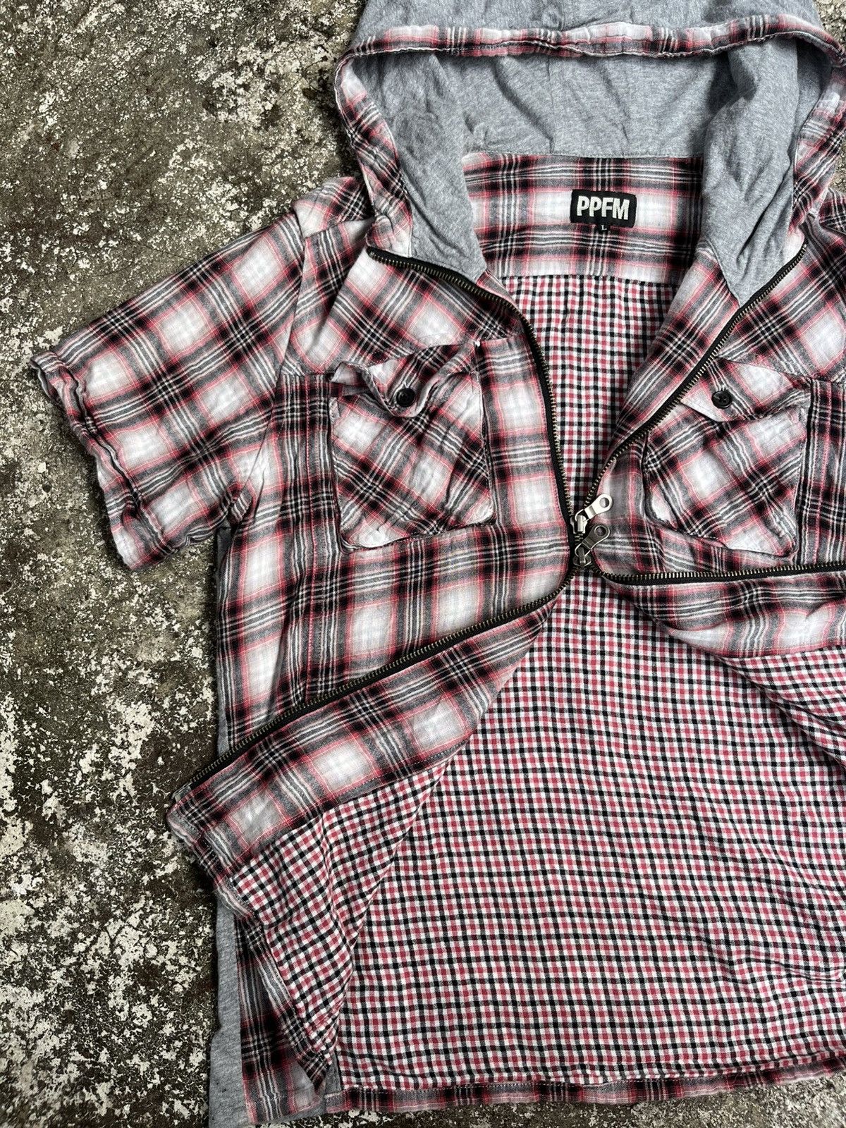 PPFM PPFM vkei style mod plaid shirt Size US L / EU 52-54 / 3 - 4 Thumbnail