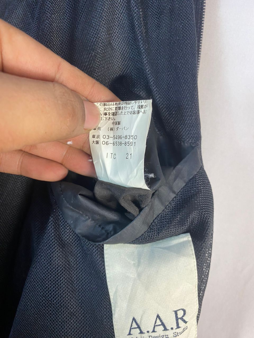 Japanese Brand × Yohji Yamamoto A.a.r yohji Yamamoto distressed jacket hidden hoodie Size US M / EU 48-50 / 2 - 9 Thumbnail