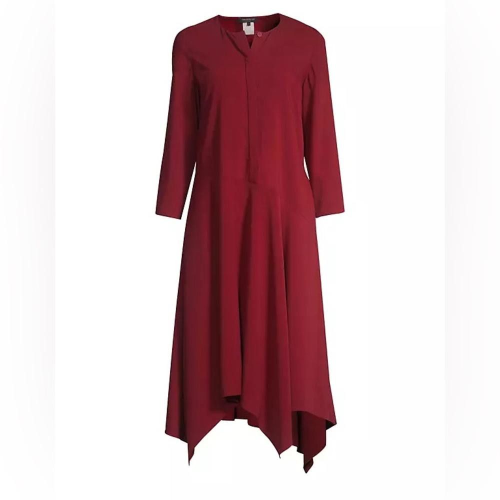Lafayette 148 New York Narissa handkerchief shift dress
