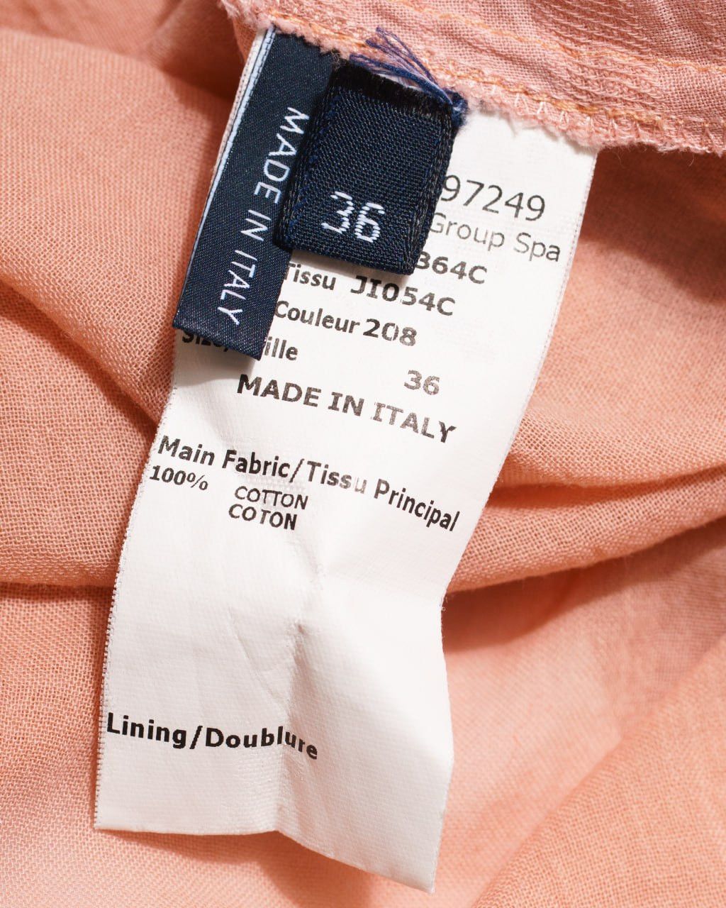 Jil Sander Jil Sander Navy Cotton Color Block Top IT36 / XS-S Size XS / US 0-2 / IT 36-38 - 6 Thumbnail