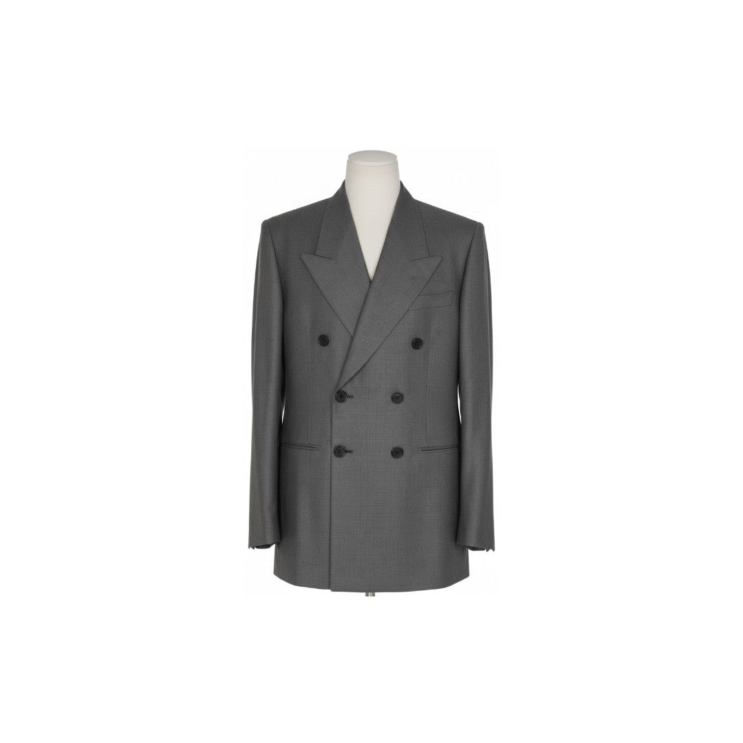 Saint Laurent Paris o1s1wg110126 792989 V14m Version Jacket in Grey Size US M / EU 48-50 / 2 - 1 Preview