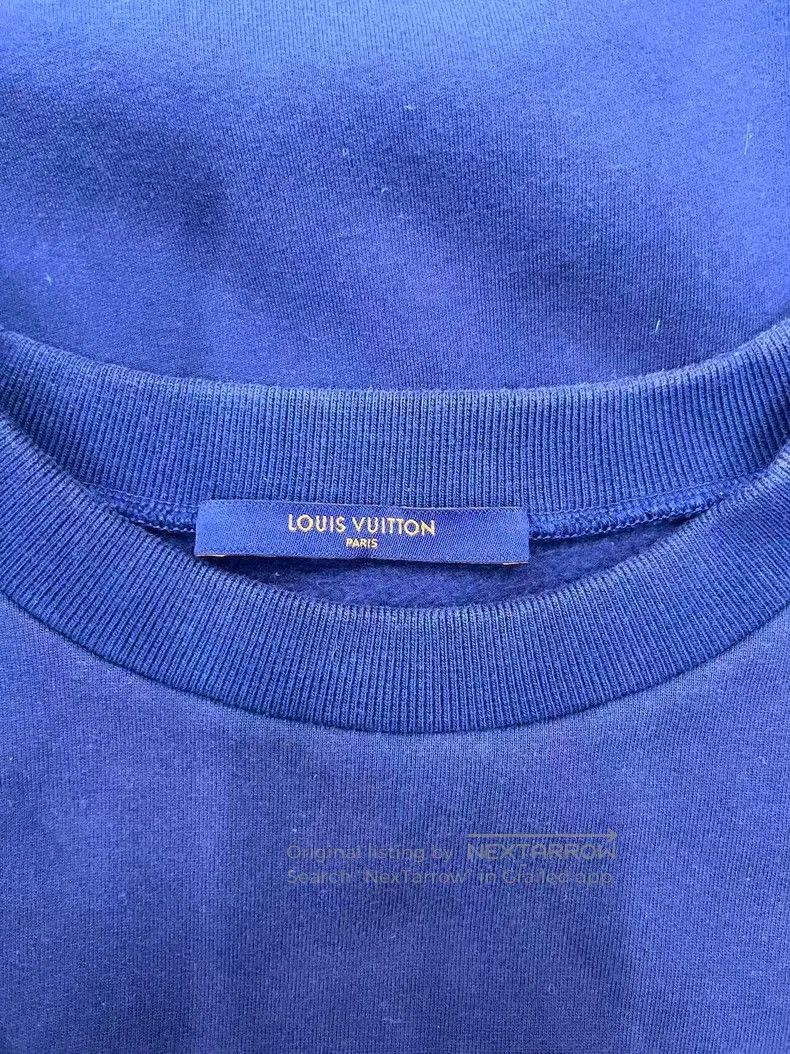 Louis Vuitton Louis Vuitton Gold Mine Logo Embroidered Classic Pullover Size US M / EU 48-50 / 2 - 5 Thumbnail