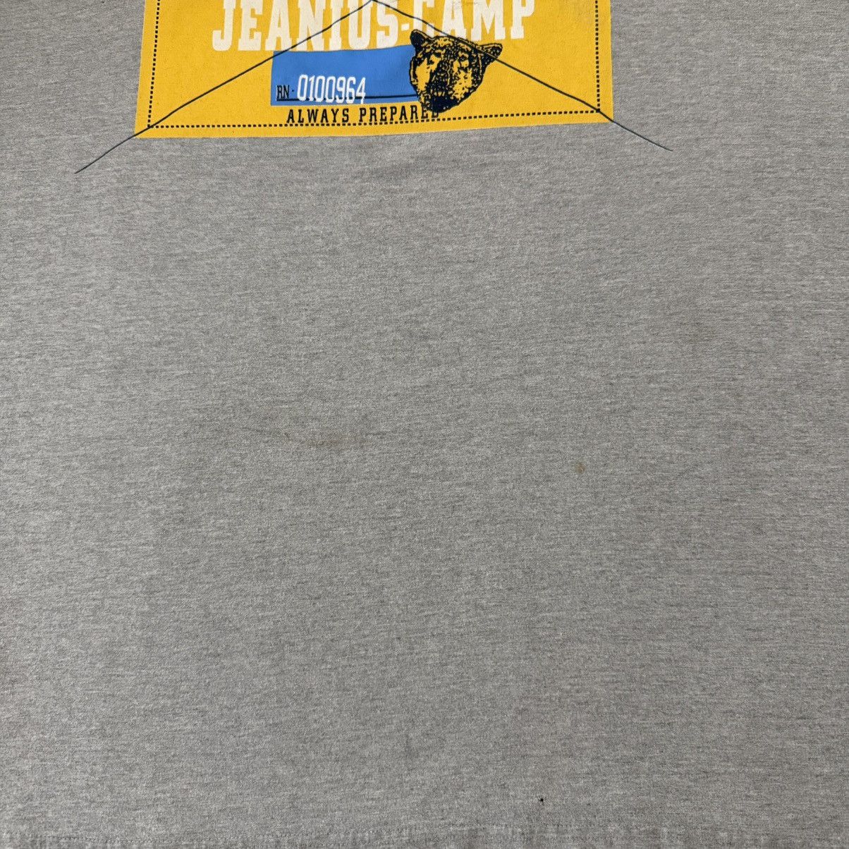Akademiks Akademiks Mens Graphic Tee Jeanious Camp Logo Made In Usa Size US XXL / EU 58 / 5 - 13 Thumbnail