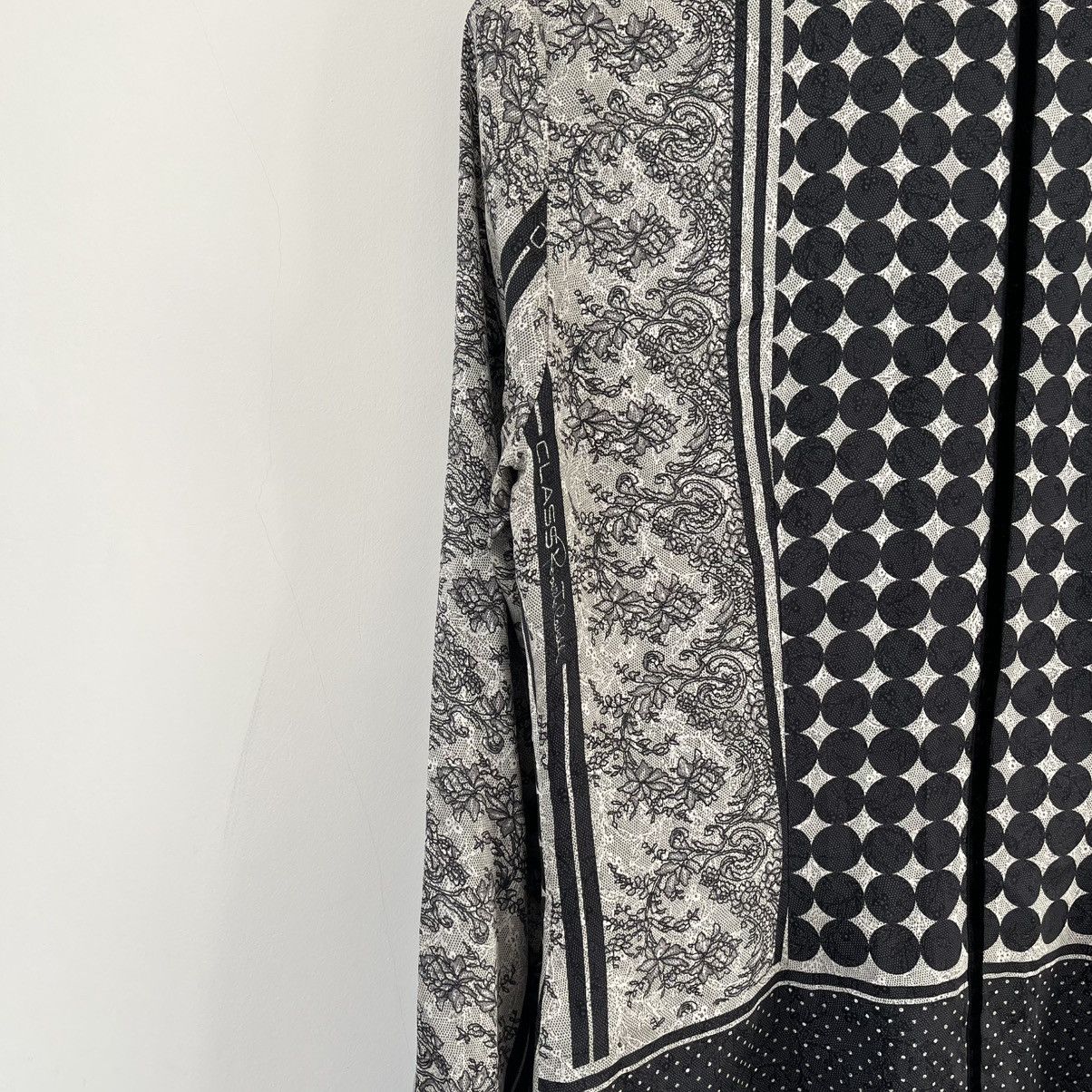 Roberto Cavalli Vintage Roberto Cavalli by Class Cavalli blouse 100% silk Size M / US 6-8 / IT 42-44 - 20 Thumbnail